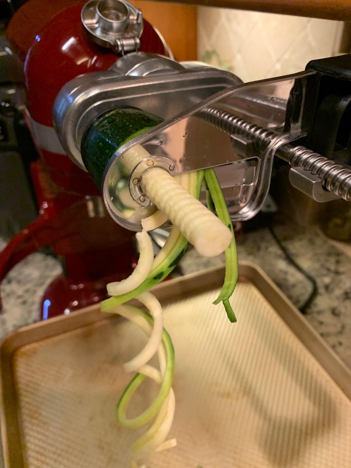 KitchenAid Stand Mixer Attachment, KSM1APC Fruit and Vegetable Spiralizer customer photo 2