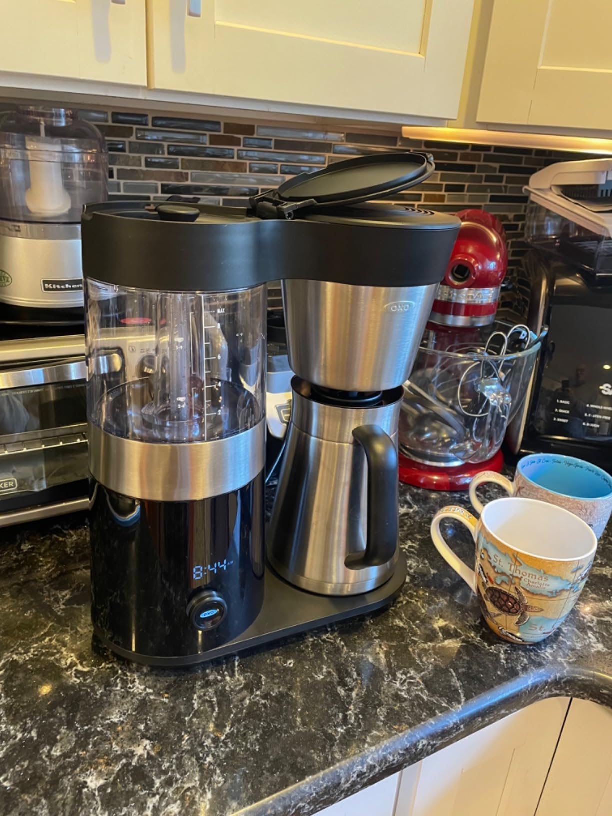 OXO Brew 9-Cup Drip Coffee Maker - Programmable Coffee Machine, Stainless Steel, Single Serve or Full Carafe Option, SCA Certified customer photo 1