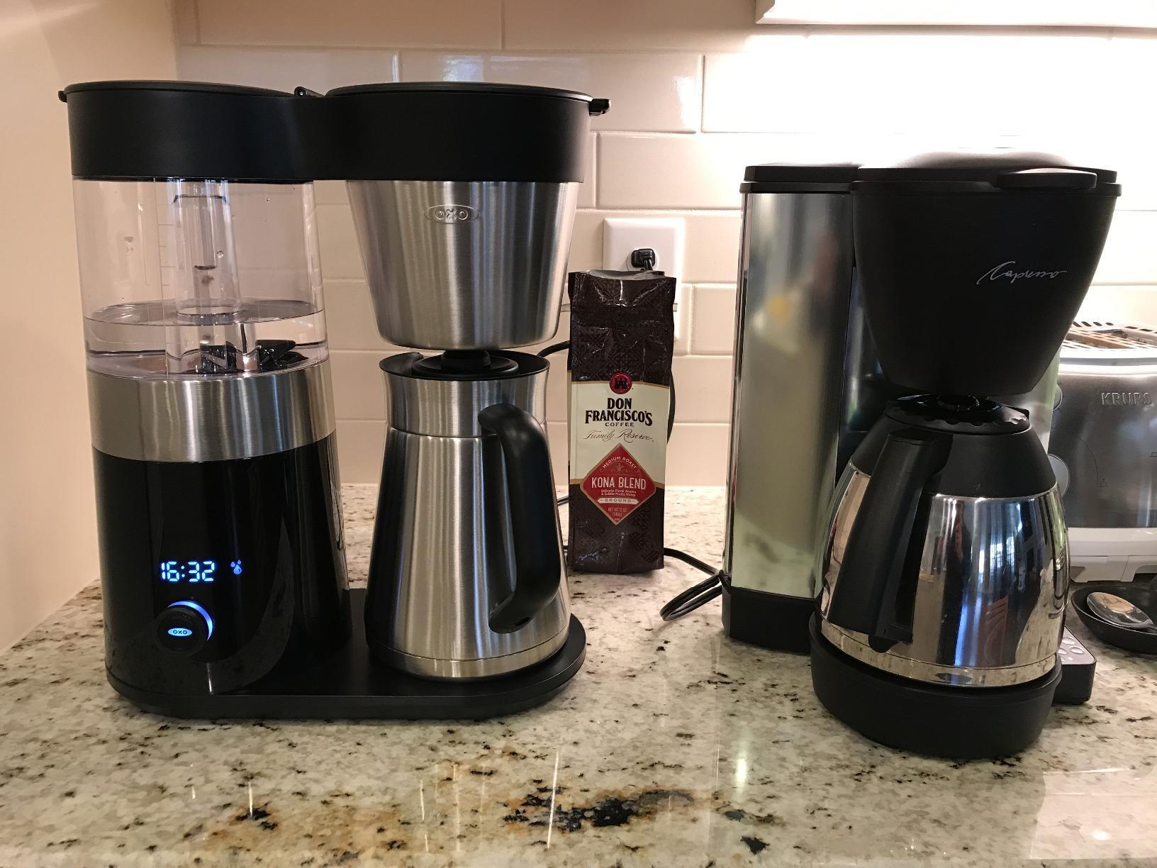 OXO Brew 9-Cup Drip Coffee Maker - Programmable Coffee Machine, Stainless Steel, Single Serve or Full Carafe Option, SCA Certified customer photo 2