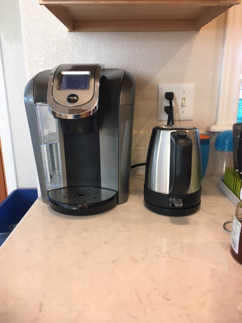 Hamilton Beach 1 Liter Electric Tea Kettle, Water Boiler & Heater, Fast Boiling 1500 Watts, BPA Free, Cordless Serving, Auto-Shutoff & Boil-Dry Protection, Mesh Filter, Stainless Steel customer photo 2