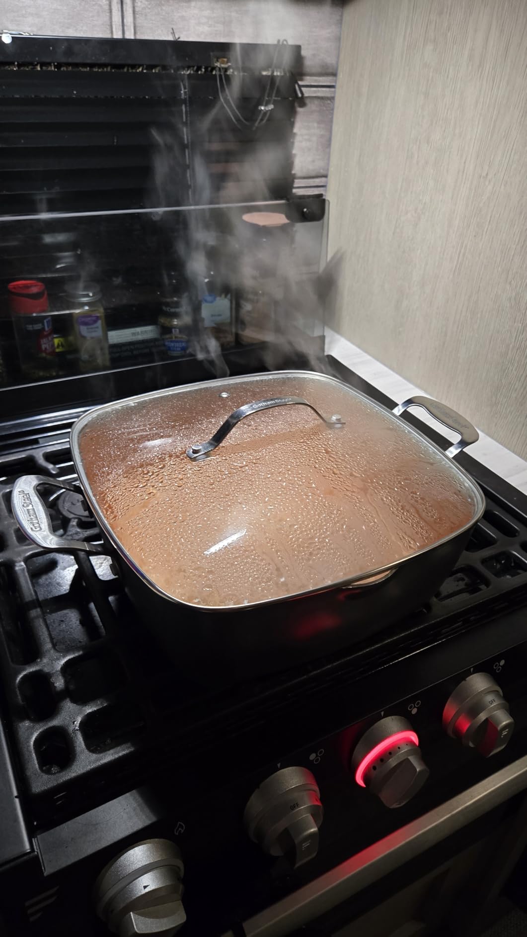 Gotham Steel 9.5 Inch Copper Non Stick Frying Pan Skillet, Ceramic Non Toxic customer photo 2