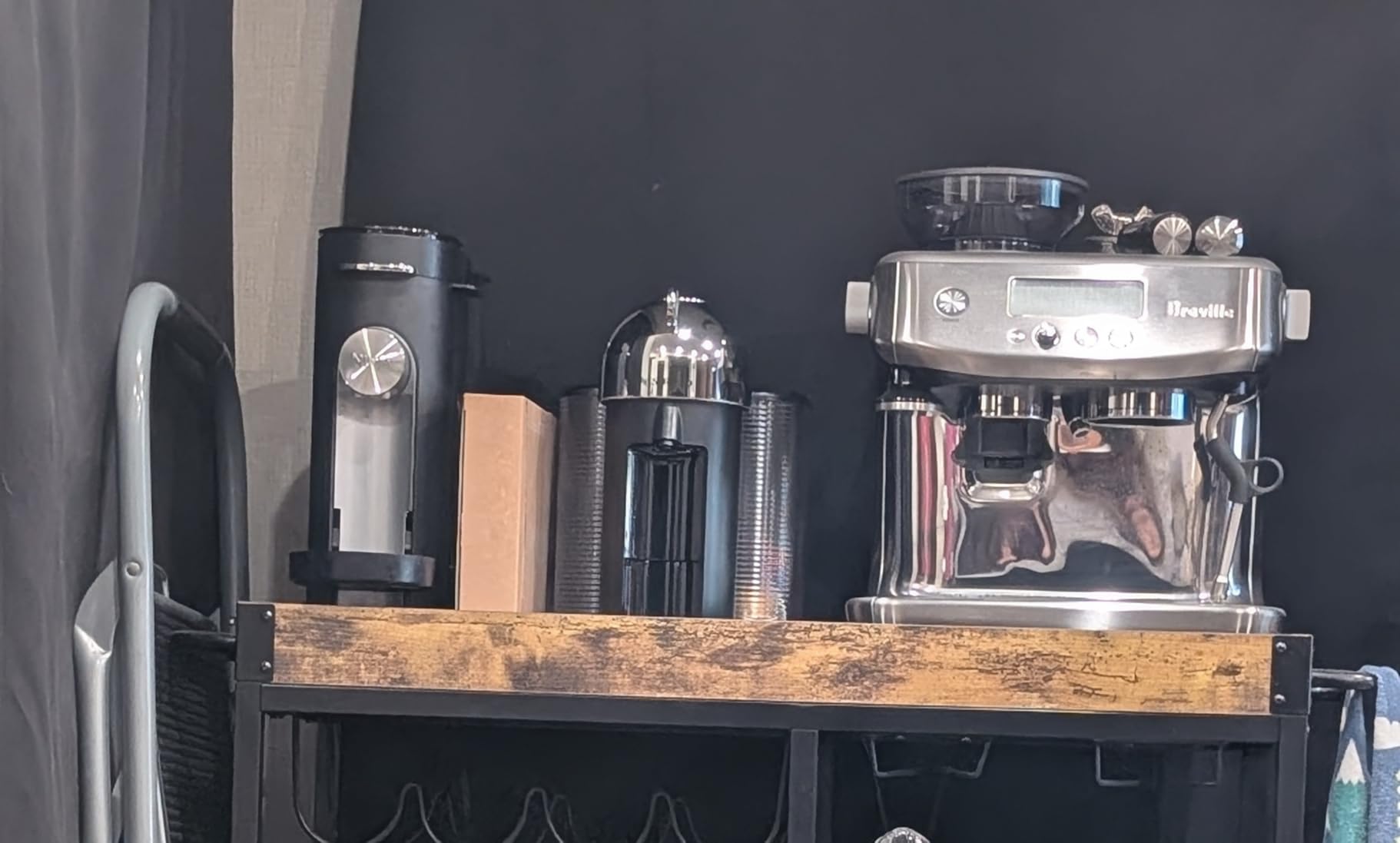 Vertuo Coffee and Espresso Maker by Breville, Chrome with Aeroccino Milk Frother customer photo 2