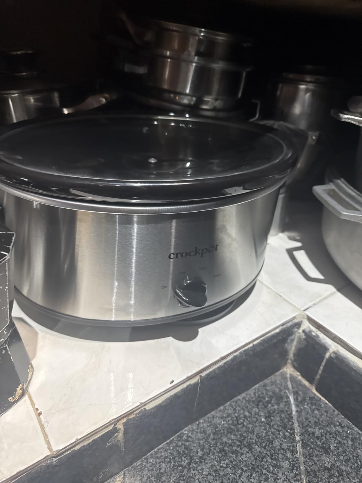 Crock-Pot 8-Quart Manual Slow Cooker, XL Family Size Serves 10+ People, Removable Stoneware with Warming Setting, Dishwasher Safe for Easy Cleanup, Red customer photo 1