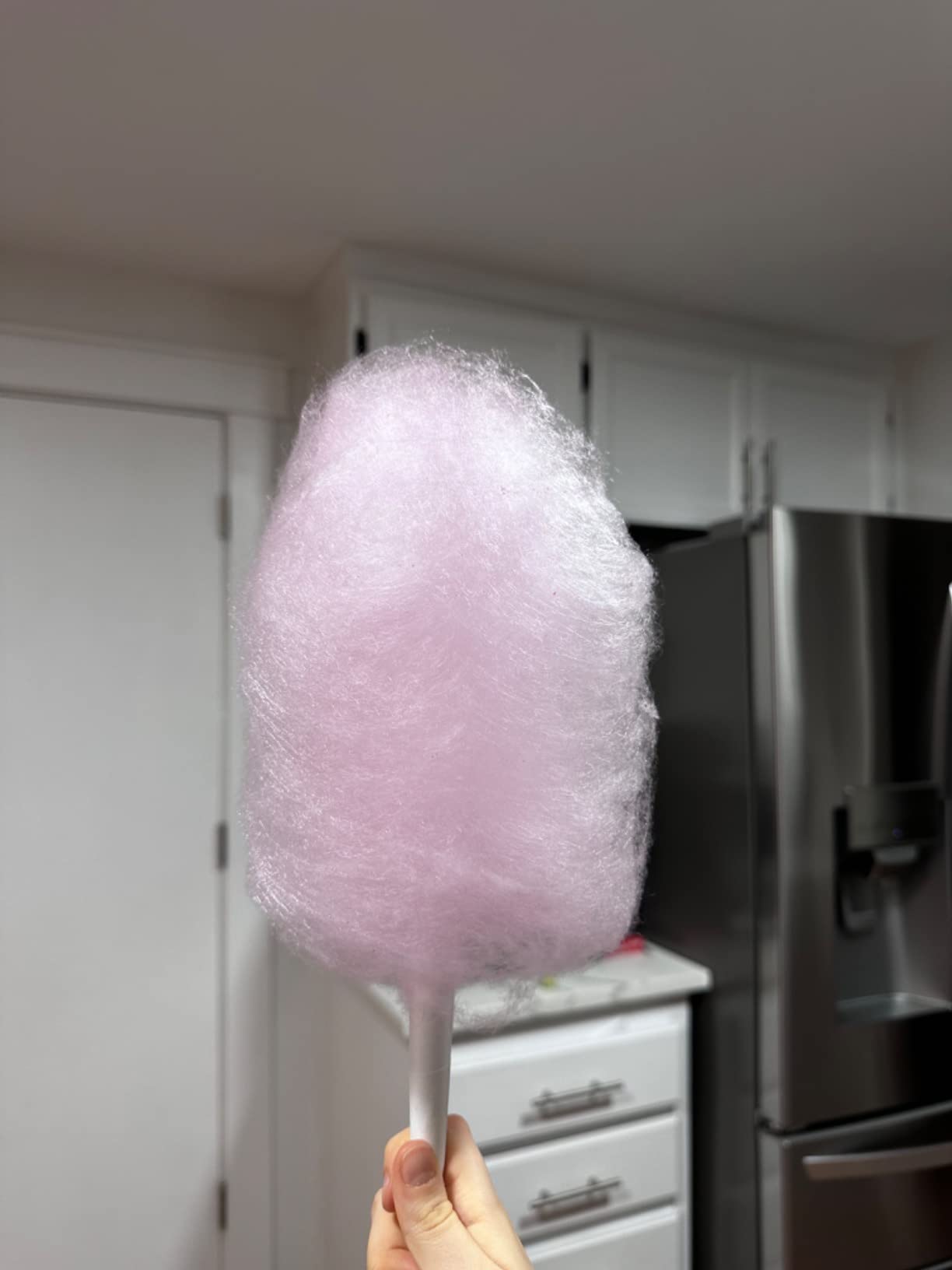 Cotton Candy Express CC1000-S Cotton Candy Machine, with 5-11oz. Jars of Cherry, Grape, Blue Raspberry, Orange, Pink Vanilla Floss Sugar & 50 Paper Cones Easy to Use and Clean customer photo 1