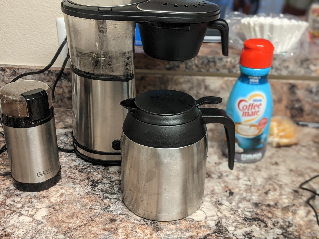 Bonavita 8 Cup Drip Coffee Maker Machine, One-Touch Pour Over, SCA Certified, Thermal Carafe, BV1901TS customer photo 2