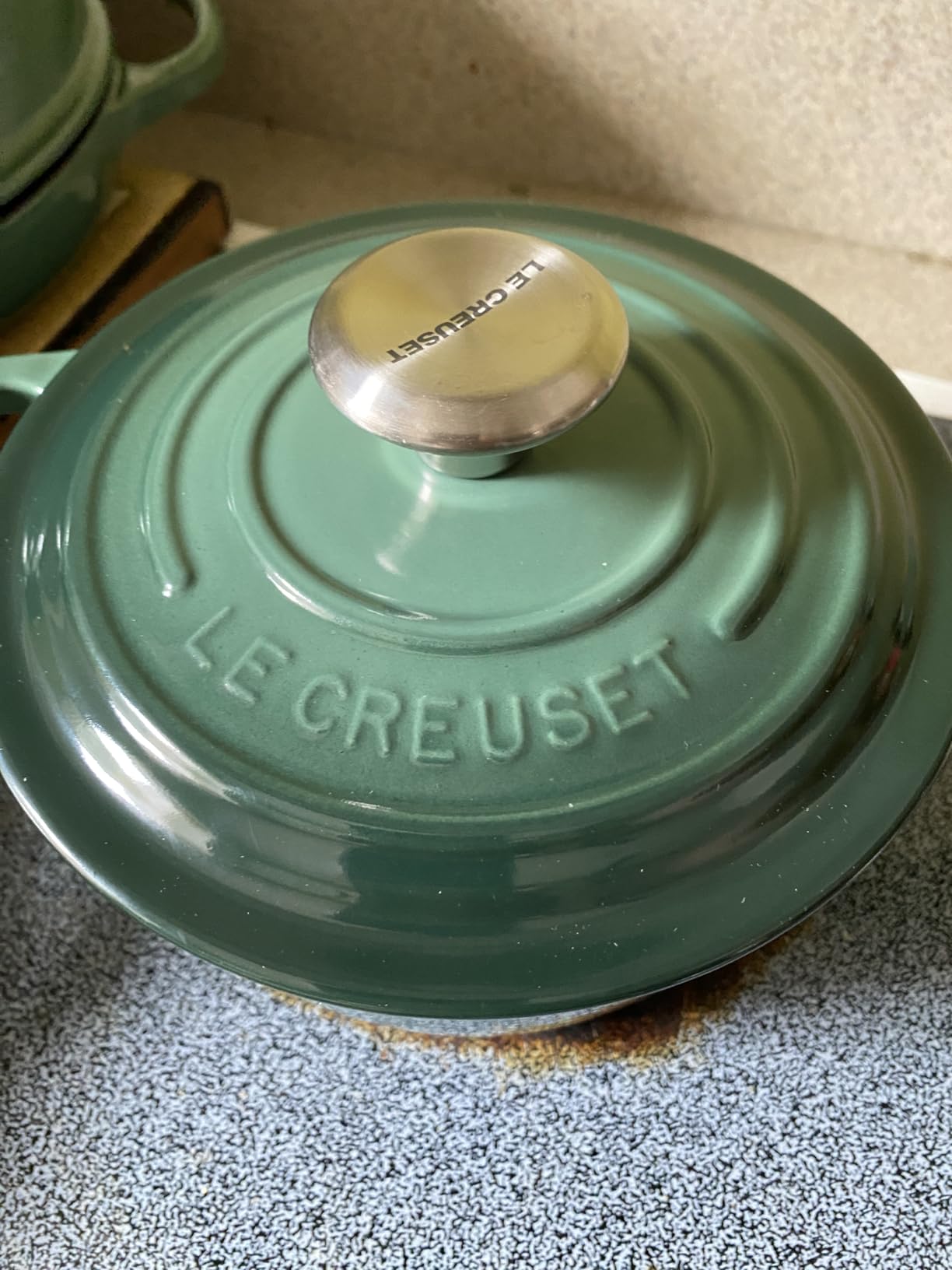 Le Creuset Enameled Cast Iron Signature Saucepan, 2.25 qt., Cerise customer photo 1