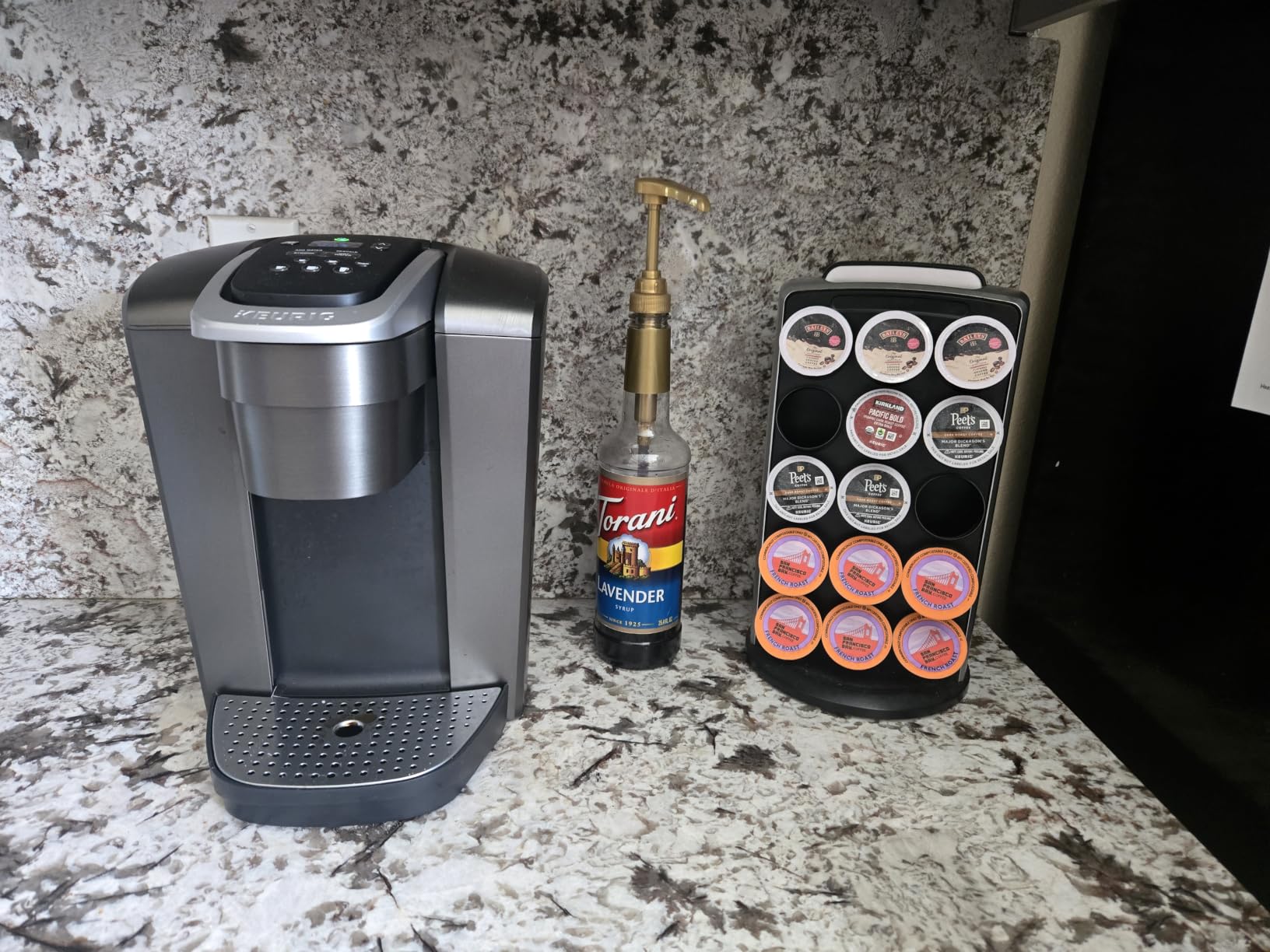 K-Elite Single Serve K-Cup Pod Coffee Maker, with Strength and Temperature Control, Iced Coffee Capability, 8 to 12oz Brew Size, Programmable, Brushed Silver customer photo 1
