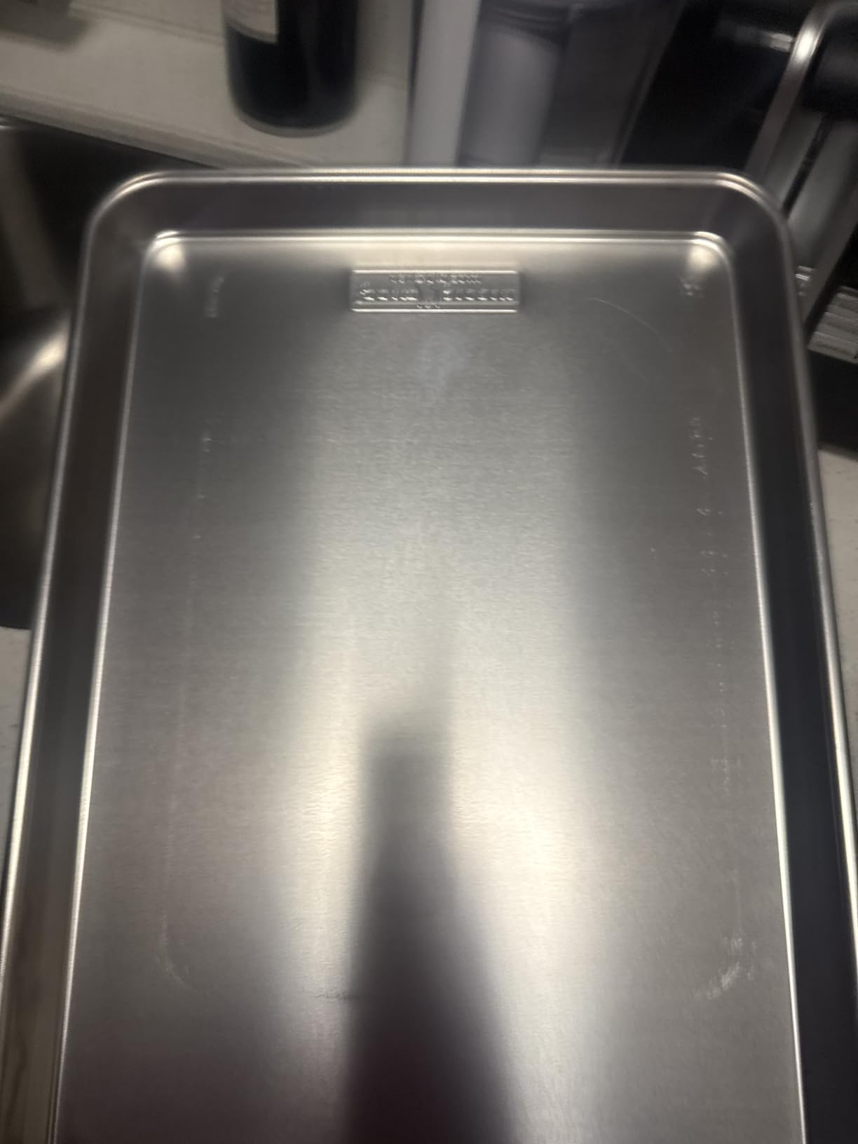 Nordic Ware Naturals 3 Piece Set - USA Made Aluminum Commercial Quality Sheet Pan Set, Encapsulated Galvanized Steel Rim Prevents Warping; Half Sheet, Jelly Roll and Quarter Sheet customer photo 2