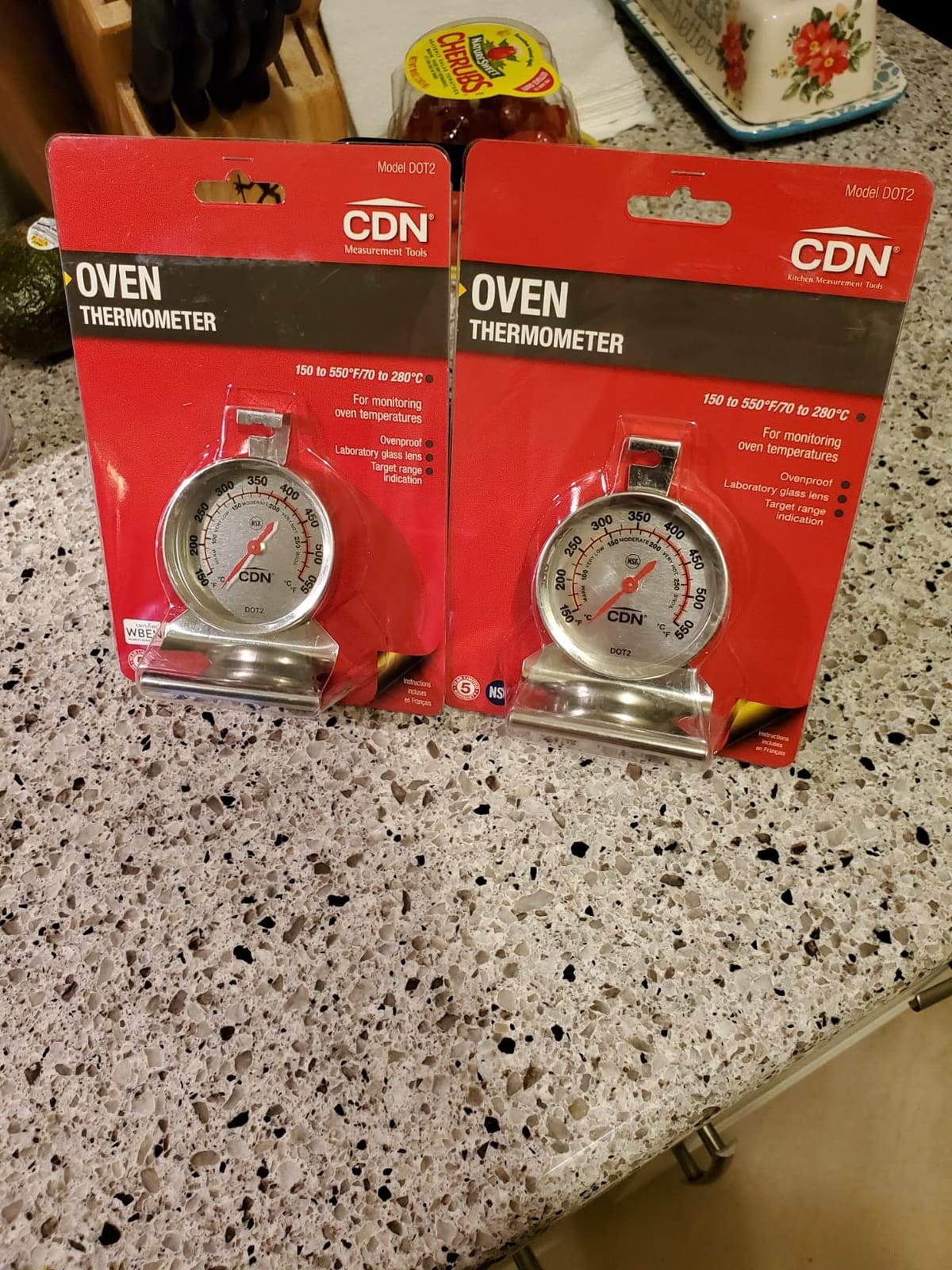 CDN DOT2 ProAccurate Oven Thermometer, NSF Certified, Stainless Steel For Monitoring Oven Temperatures, Large Dial customer photo 2