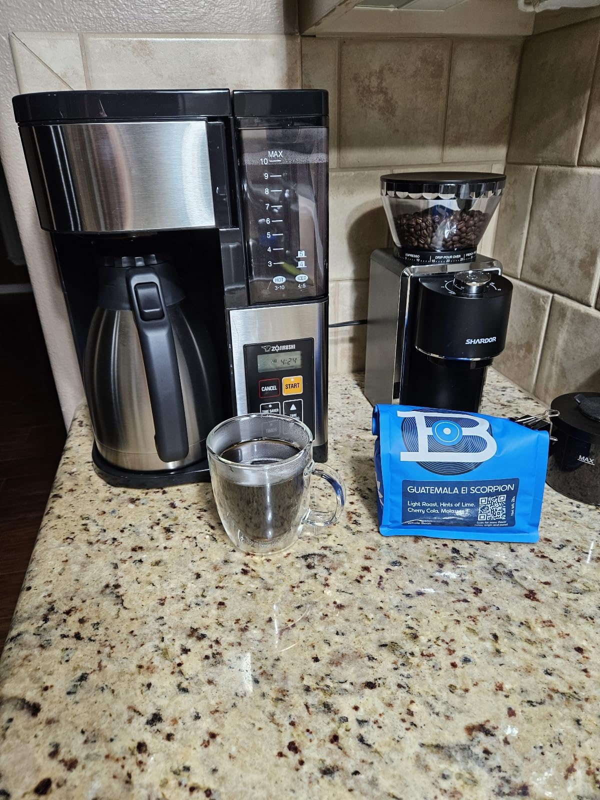 Zojirushi EC-YTC100XB 10-Cup Coffee Maker with Thermal Carafe, Stainless Steel/Black customer photo 2