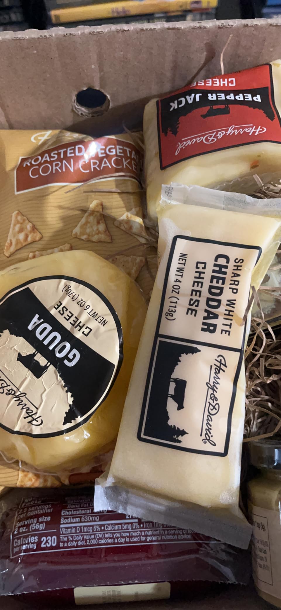 Harry & David Supreme Meat And Cheese Gift Box, Food Basket, Charcuterie | Charcuterie Platter, Food Baskets with 4 Cheese Blocks, 4 Sausages, 2 Sets of Crackers, Relish & Honey Mustard Sauces customer photo 2