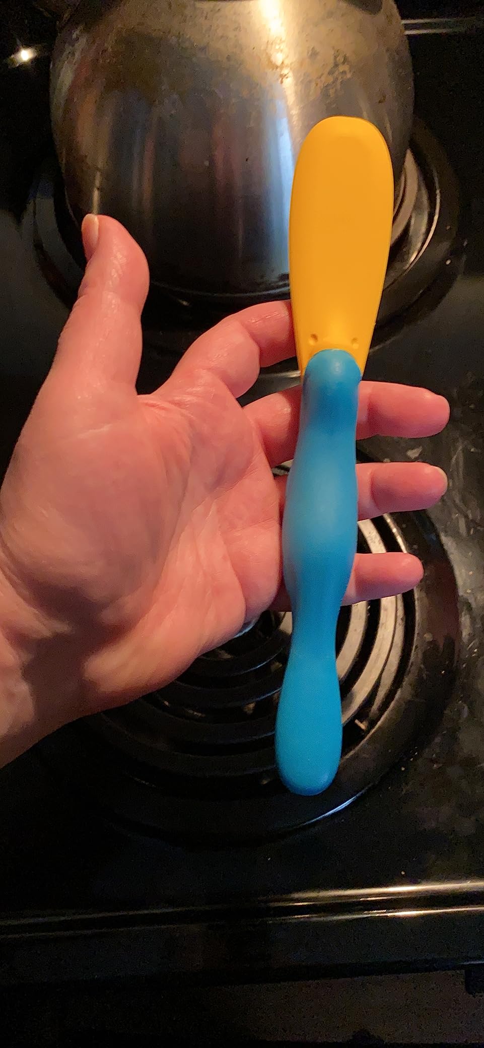 OTOTO Splatypus Jar Spatula for Scooping and Scraping - Unique Fun Cooking Kitchen Gadgets for Foodies - BPA-free & 100% Food Safe - Crepe Spreader customer photo 2
