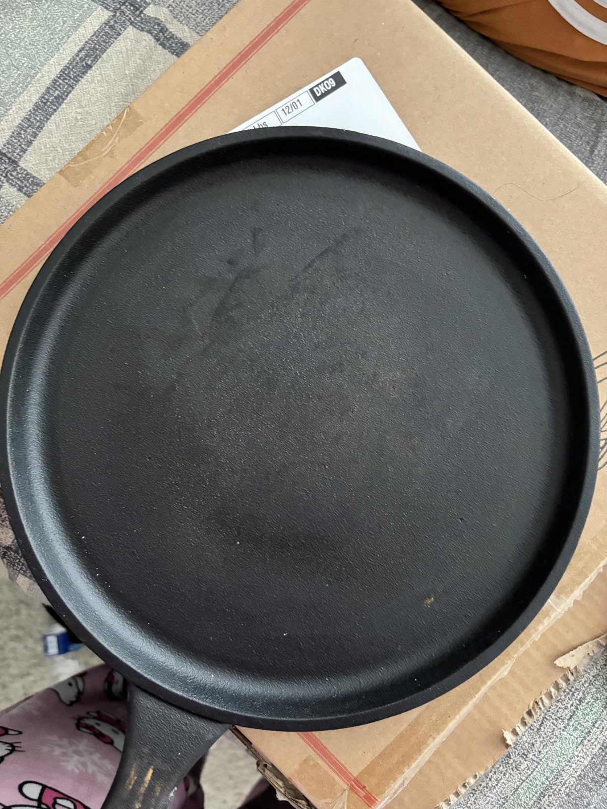 Cast Iron Round Griddle - 10.5