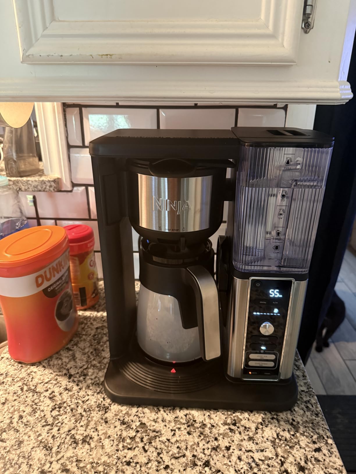 Ninja Coffee Maker, 10-Cup Carafe, Fold-Away Frother, Black, CM401 | Permanent Filter & Removable, Dishwasher Safe Reservoir, 6 Brew Styles, 8 Cup to Travel Mug to Pot Sizes customer photo 1