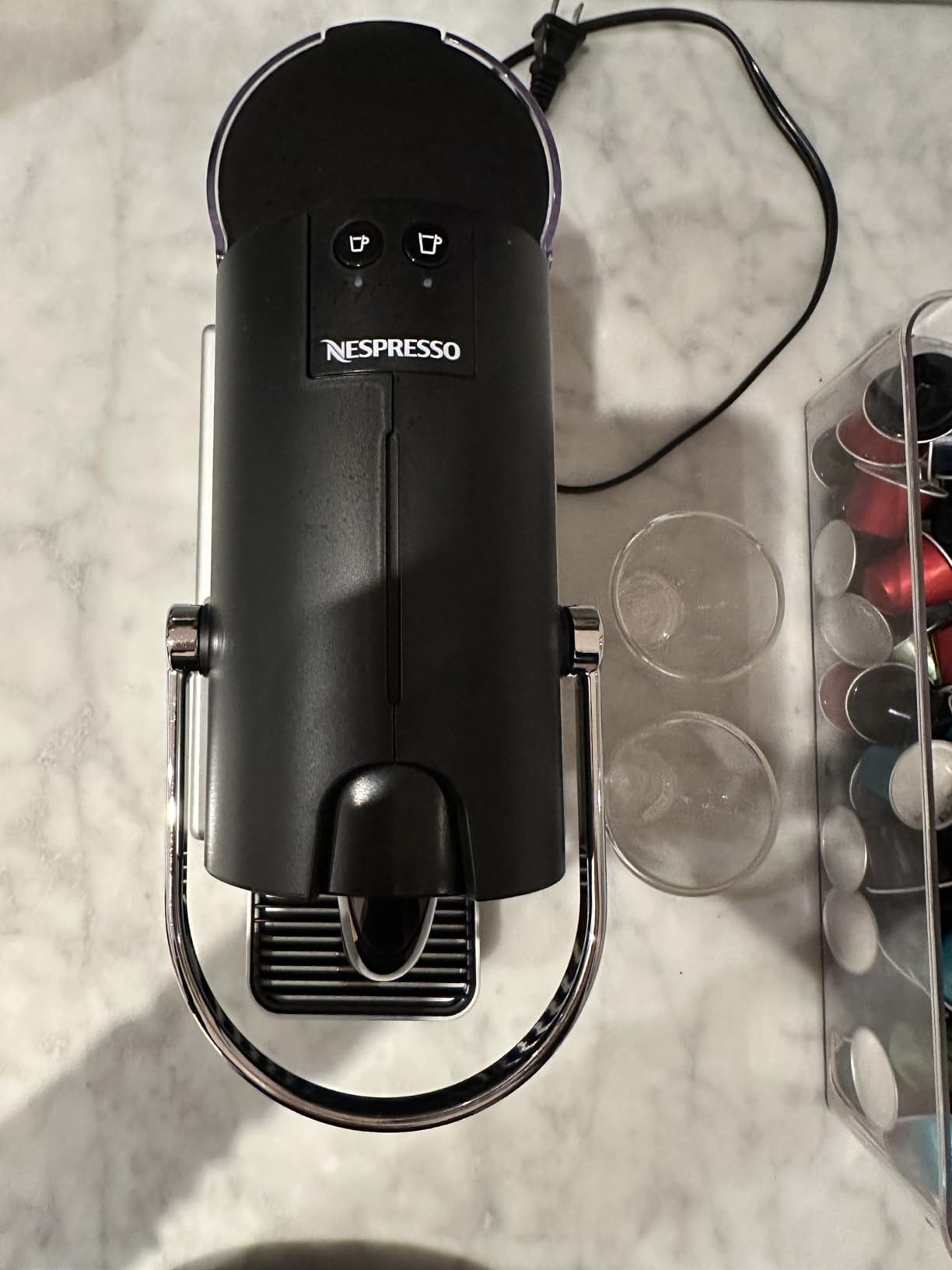 Nespresso Pixie Espresso Machine by De'Longhi, 1100ml, Aluminum,Silver customer photo 2