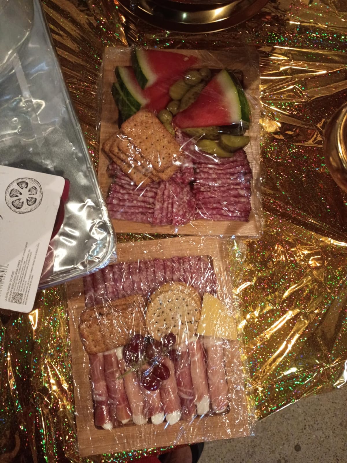 SMIRLY Charcuterie Boards Set, Large Cheese Board Set, Bamboo customer photo 1