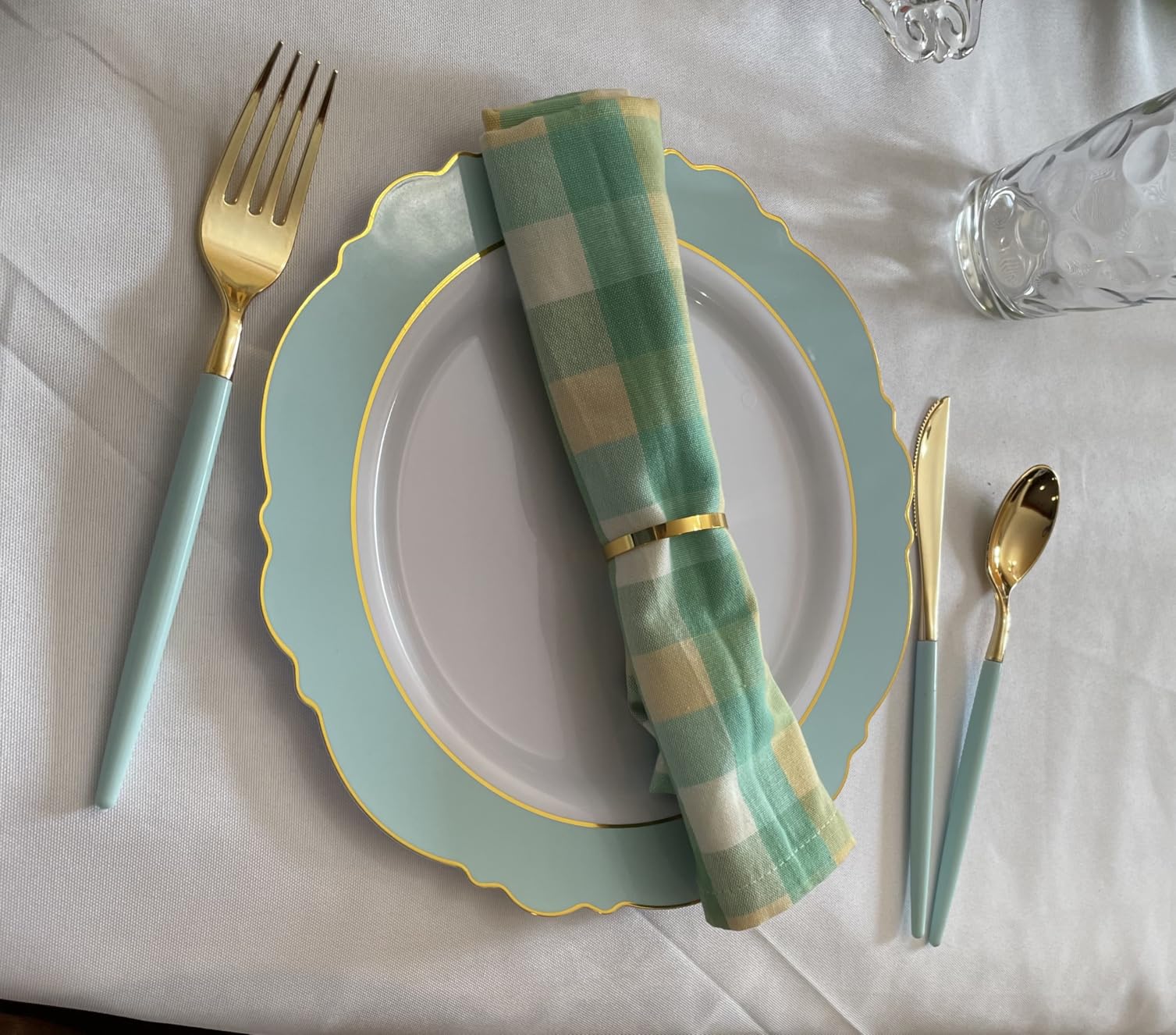 Urban Villa Cloth Napkins White Dinner Napkins Set of 12 (18X18) 100% Cotton Absorbent Washable Durable Reusable Ideal for Hotel Collection Farmhouse Parties Restaurant Lunch Dinner Napkins customer photo 1