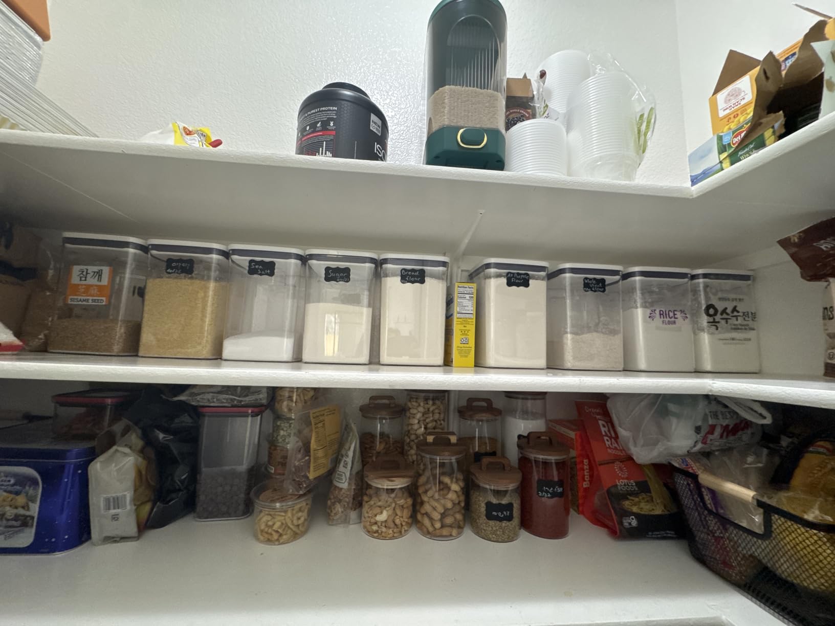 OXO Good Grips POP Airtight Food Storage Containers for Pantry, 6-Piece Set customer photo 1