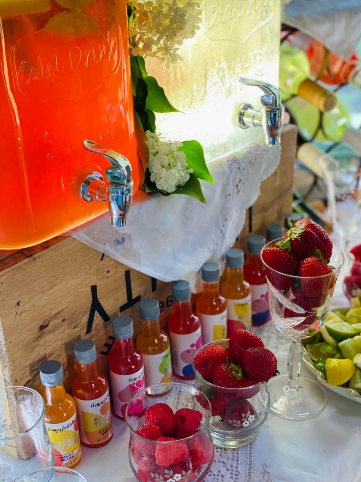 Bubbly Toppers Gift Set, Champagne & Prosecco Garnishes, Set of 5 | Brunch Bar Essential, Mimosa Bar Accessories, Bridal Showers, Brunch Parties, Hostess Gift & Champagne Lovers customer photo 2