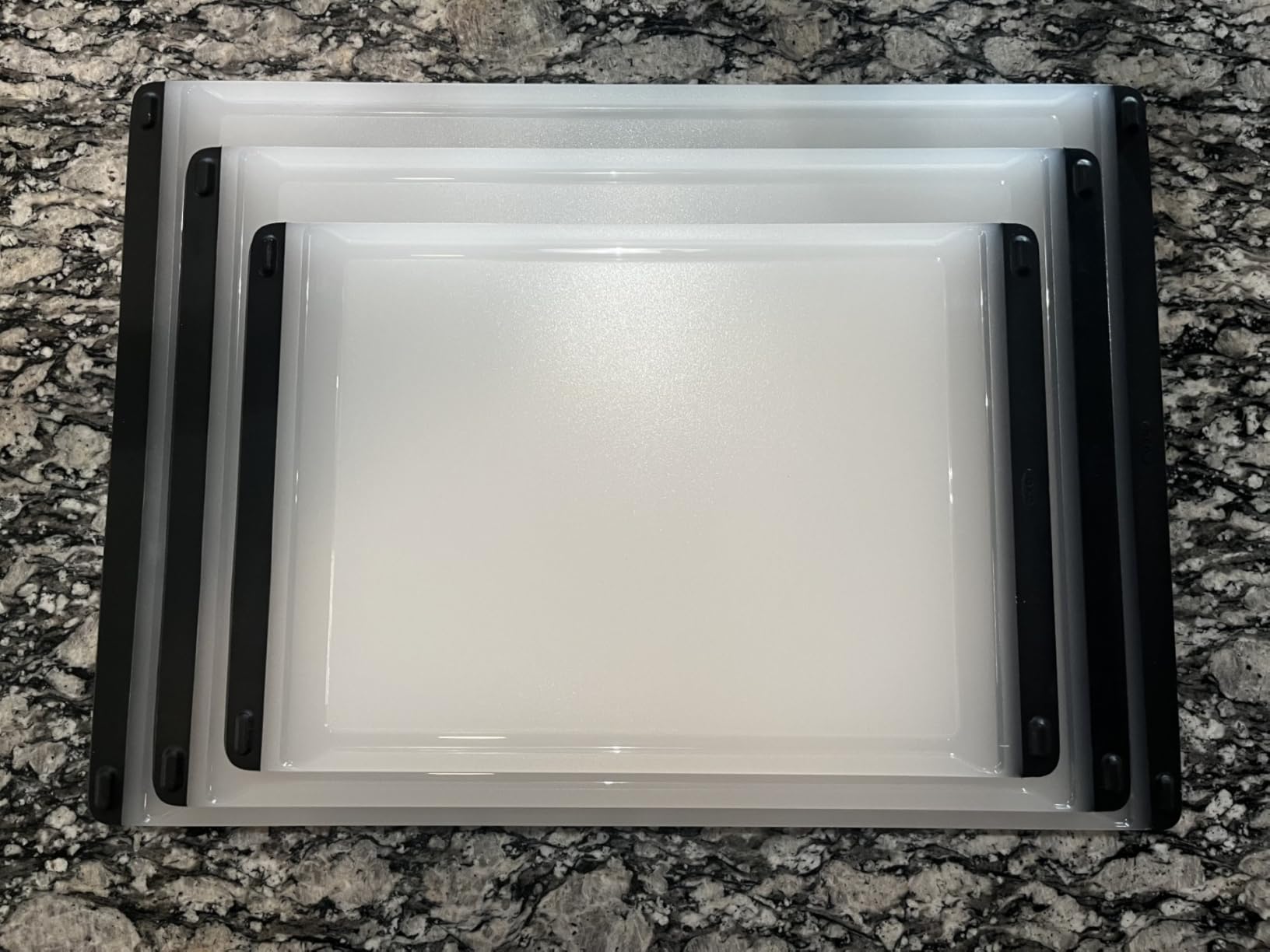OXO Good Grips Plastic Utility Cutting Board customer photo 1