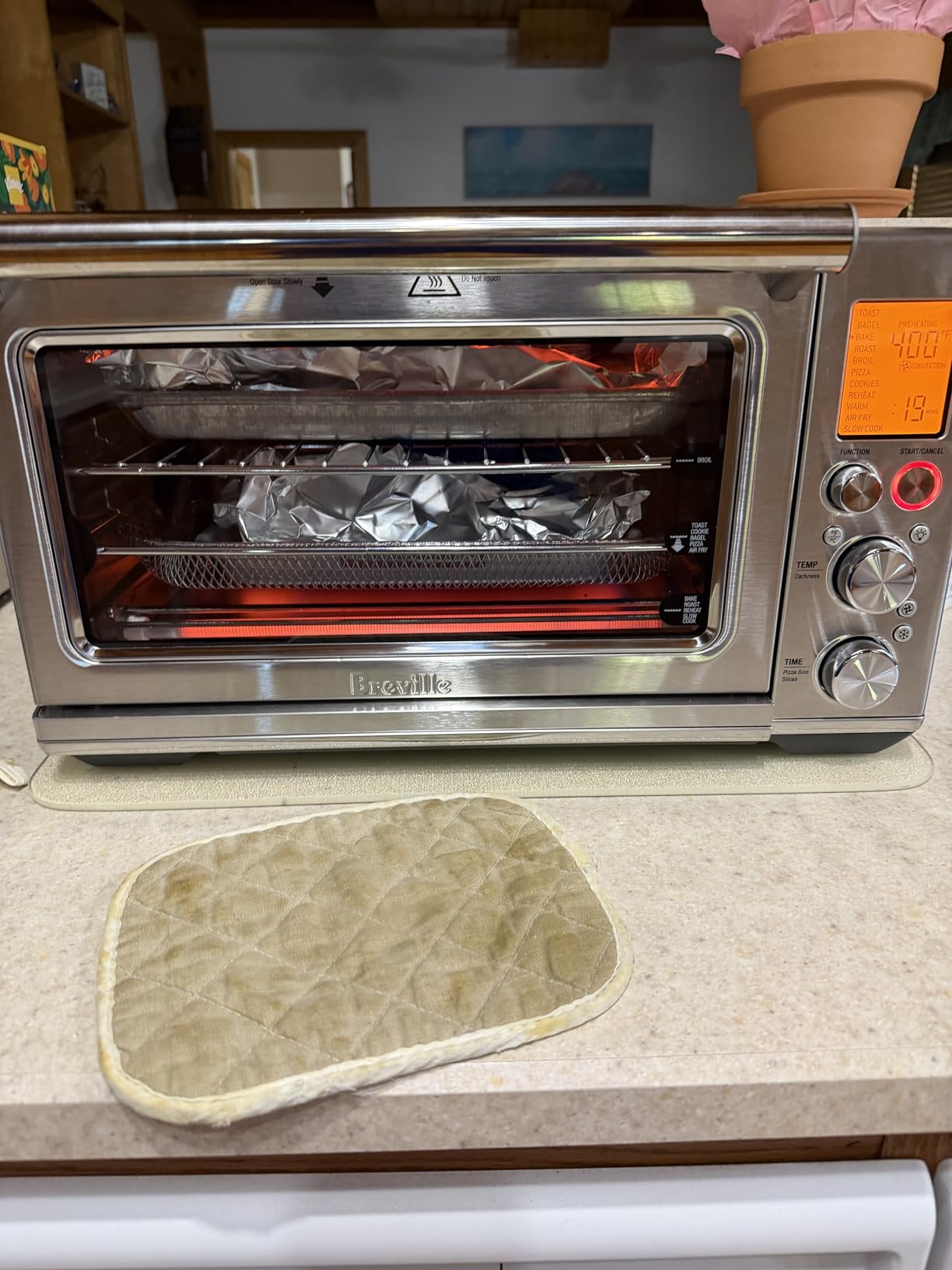 Breville BOV860BSS Smart Oven Air Fryer, Brushed Stainless Steel customer photo 1