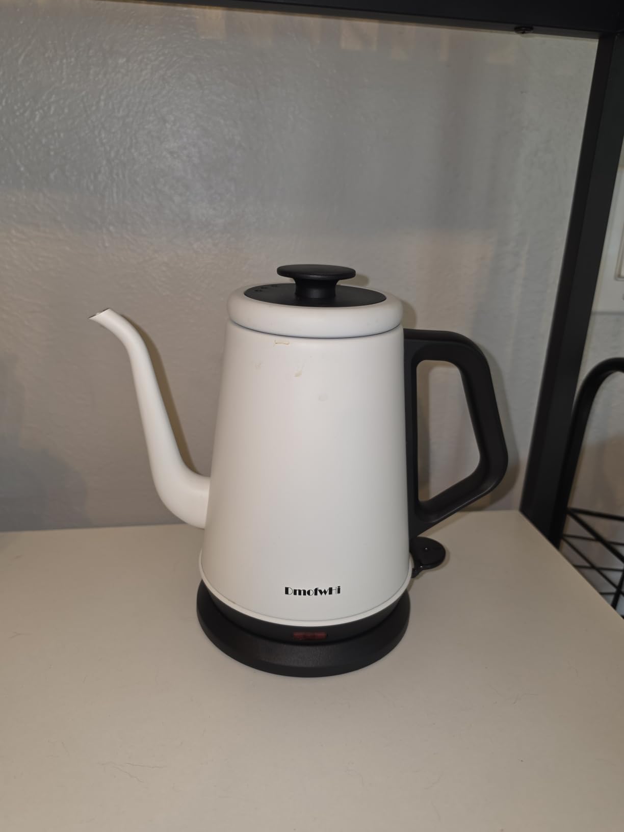 DmofwHi Gooseneck Electric Kettle(1.0L), 100% Stainless Steel BPA Free Classic Pour Over Coffee Kettle | Tea Kettle - Green customer photo 2