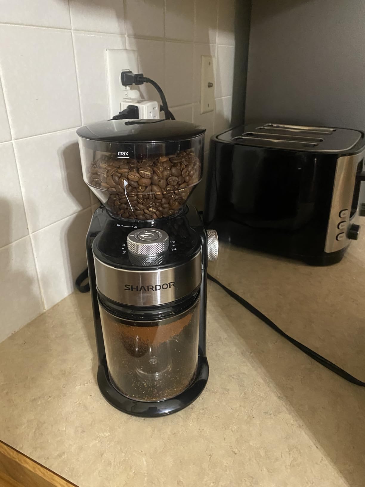SHARDOR Electric Burr Coffee Grinder 2.0, 16 Precise Settings for Espresso & French Press customer photo 1