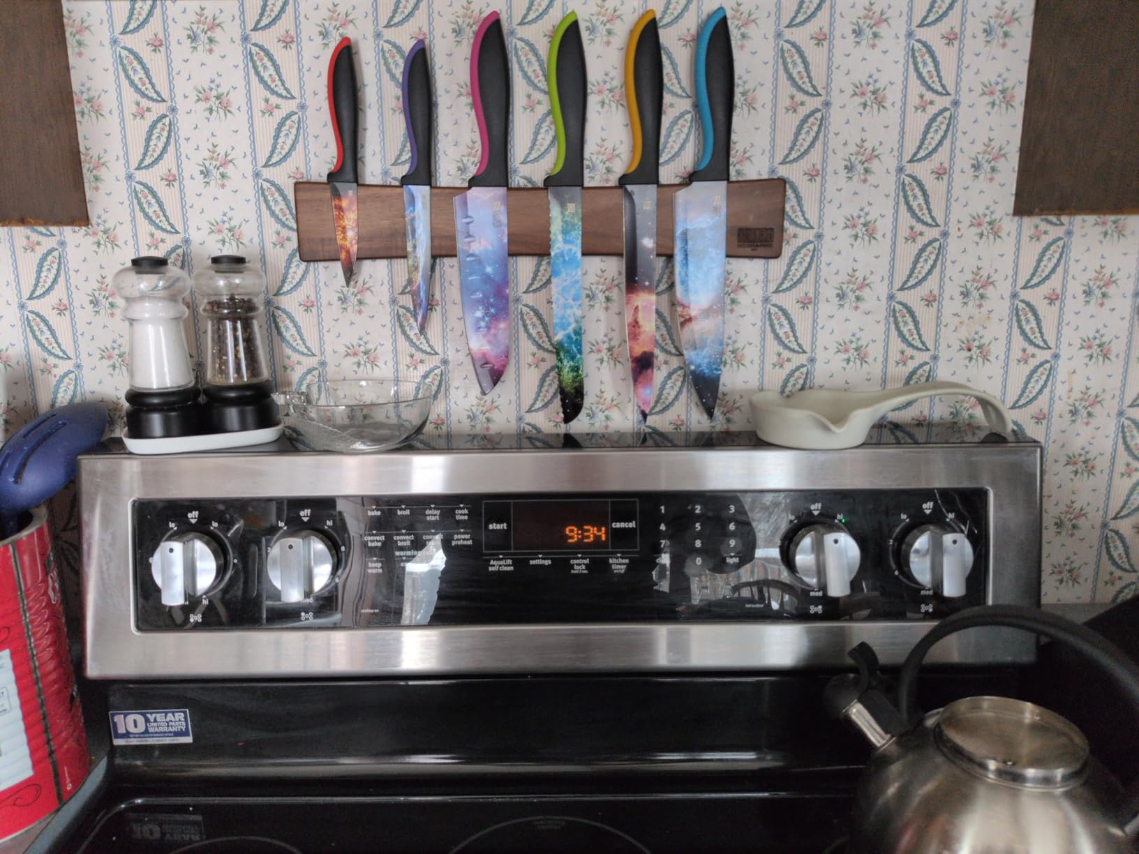 CHEF'S VISION Masterpiece Knife Set, 6-Piece Stainless Steel Kitchen Knives | Colorful Knife Set with Artistic Designs-A Beautiful, Unique Kitchen Gift for Artists, Art Lovers, Women, Cooks and Bakers customer photo 2