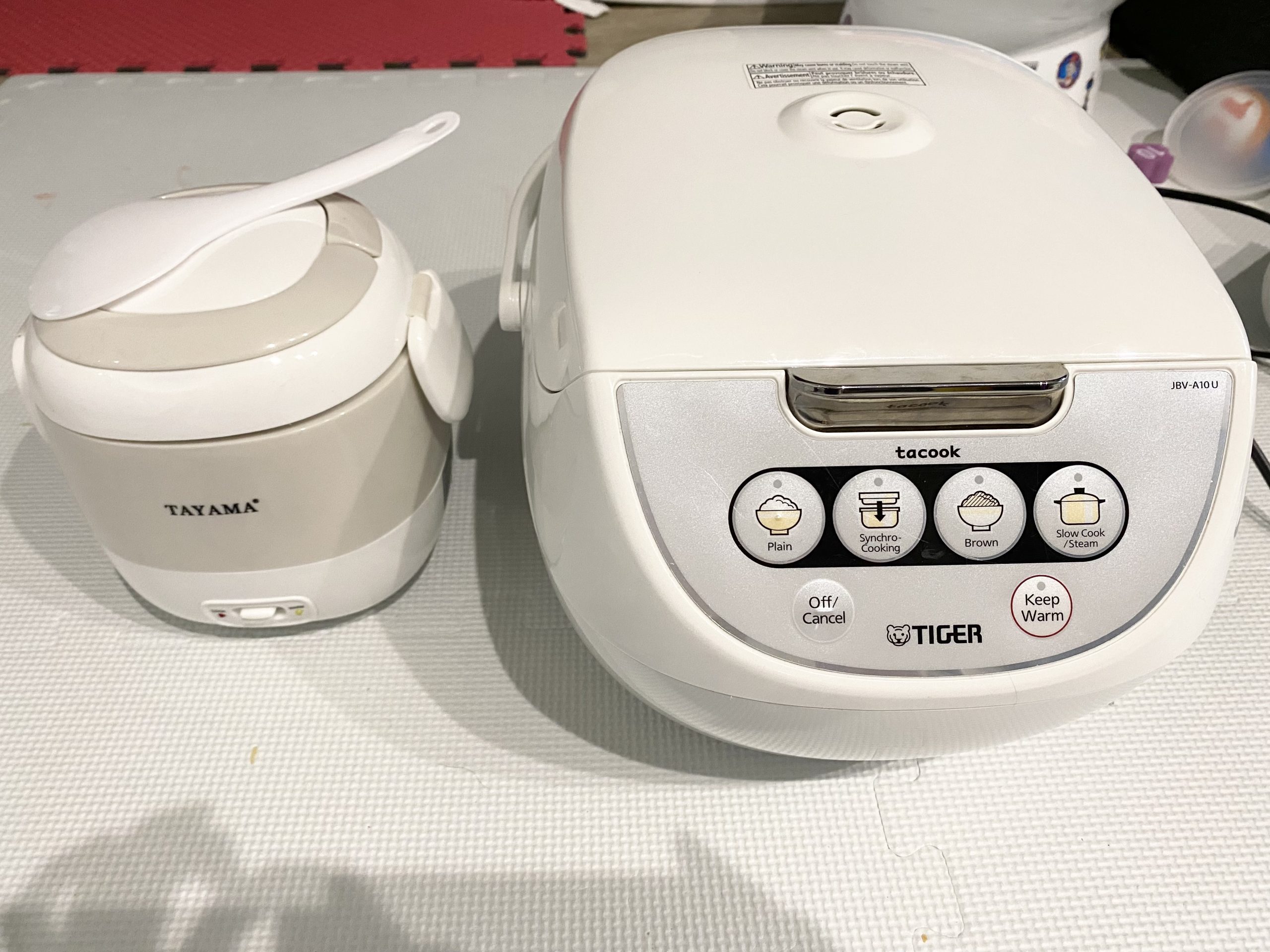 Tayama 1.5 Cup Portable Mini Rice Cooker, White (TMRC-03R) customer photo 1