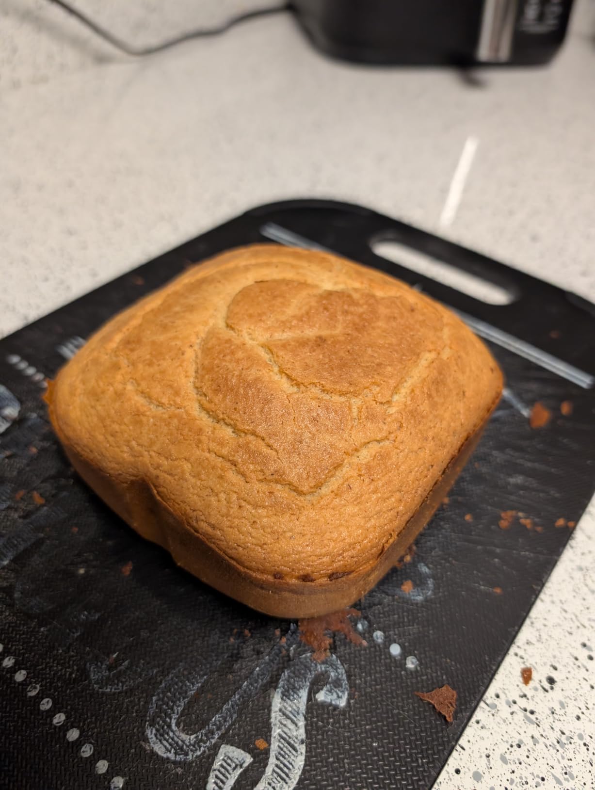 Elite Gourmet Programmable Bread Maker, 2 lb Loaf, 3 Sizes, 19 Presets incl. Gluten-Free, Dough & Jam, Delay Timer, Black customer photo 2