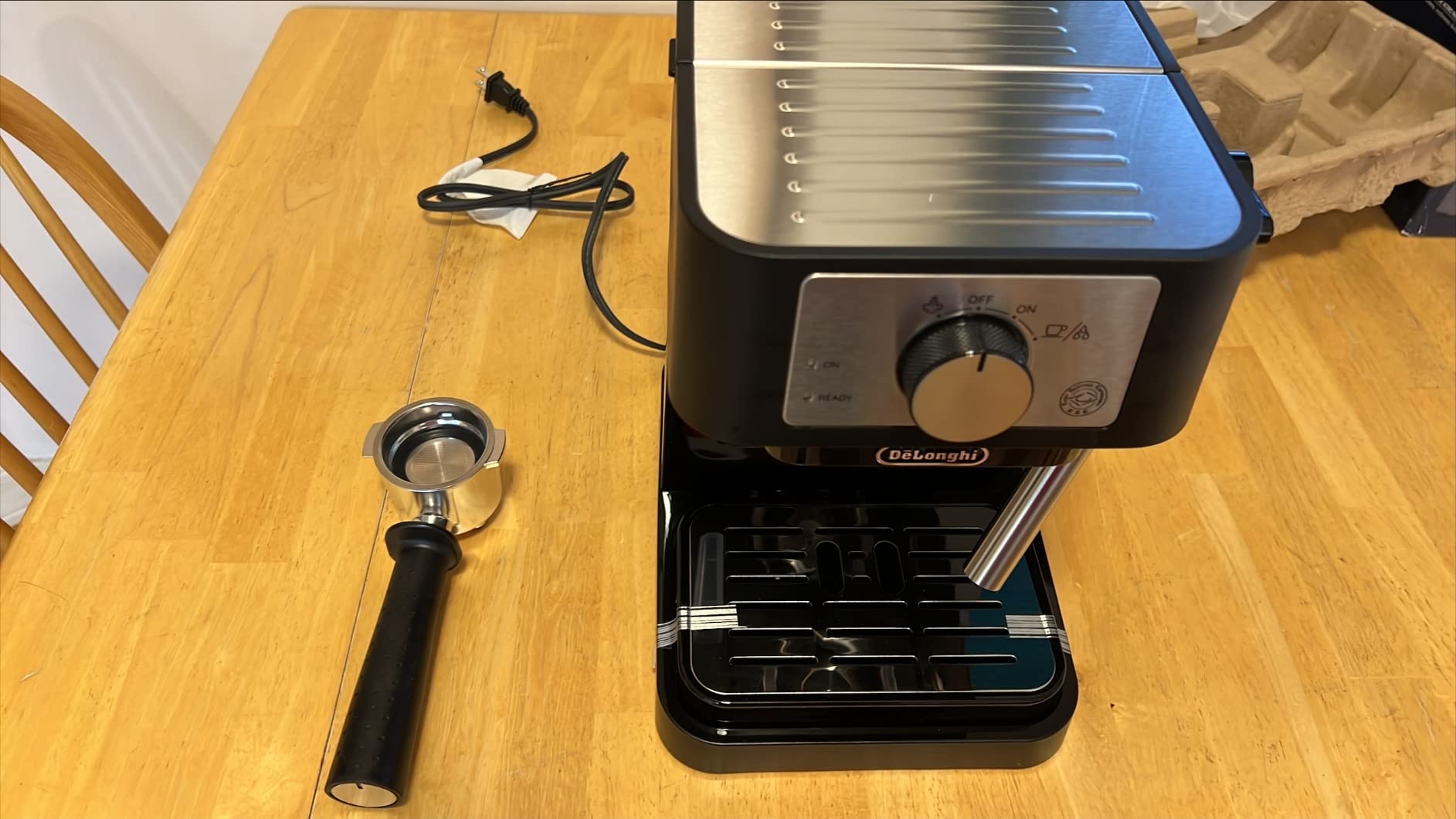 De'Longhi Stilosa Compact Manual Espresso Machine, Manual Milk Frother customer photo 2