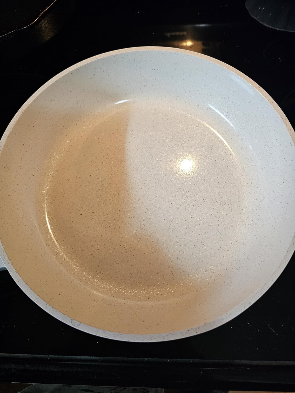 SENSARTE Nonstick Frying Pan Skillet, Swiss Granite Coating Omelette Pan, Healthy Stone Cookware Chef's Pan, PFOA Free (8/9.5/10/11/12.5 Inch) (8 Inch) customer photo 1