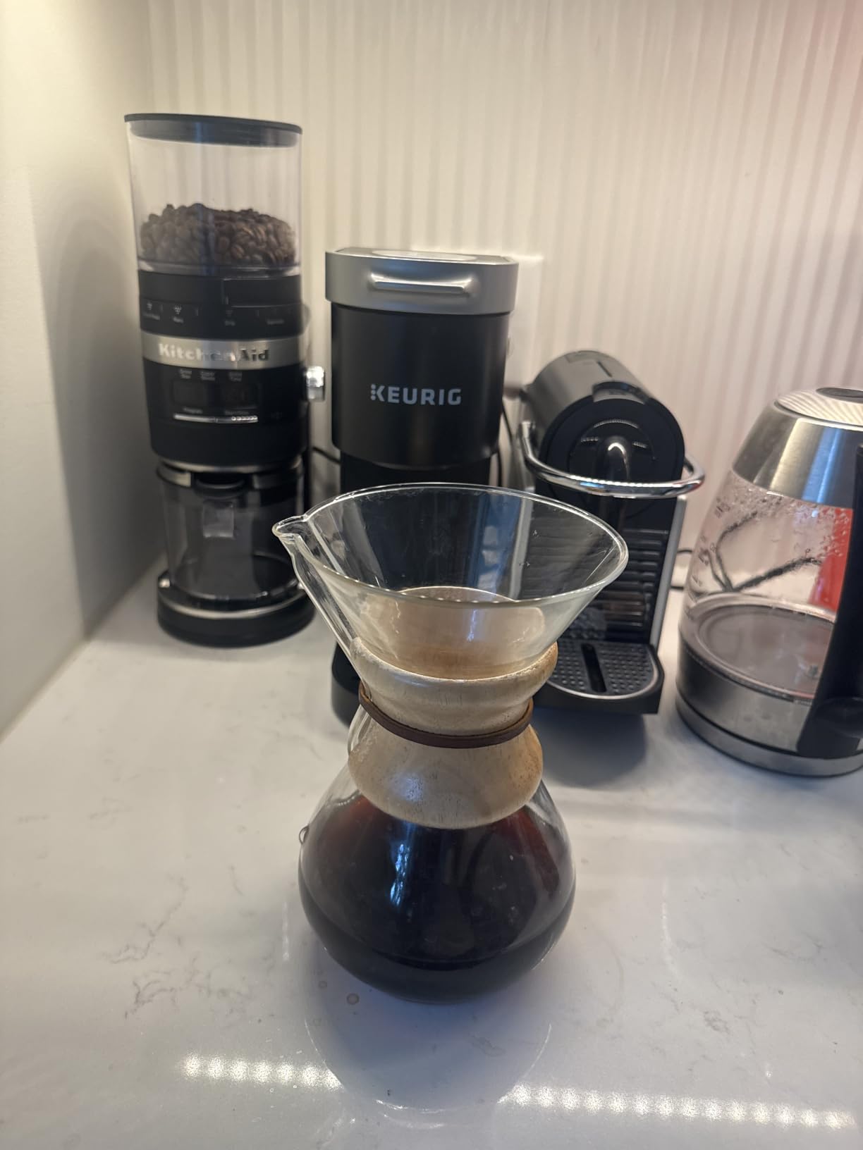 KitchenAid Burr Coffee Grinder, KCG8433, Matte Black | Smart Dosing Technology for Ideal Grounds, 70 Grind Settings for All Brew Methods, Removable matte Hopper for Easy Cleaning customer photo 1