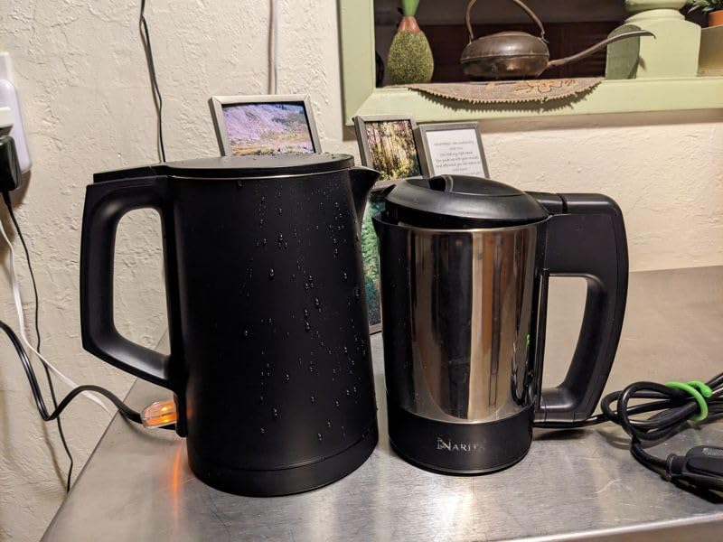 Dezin 0.8L Small Electric Kettle, Stainless Steel Portable Travel Kettle customer photo 2