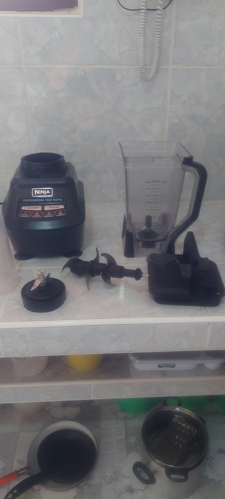 Ninja Mega Kitchen System, 1500W, 72oz Pitcher, 8-Cup, Black, BL770AMZ customer photo 2