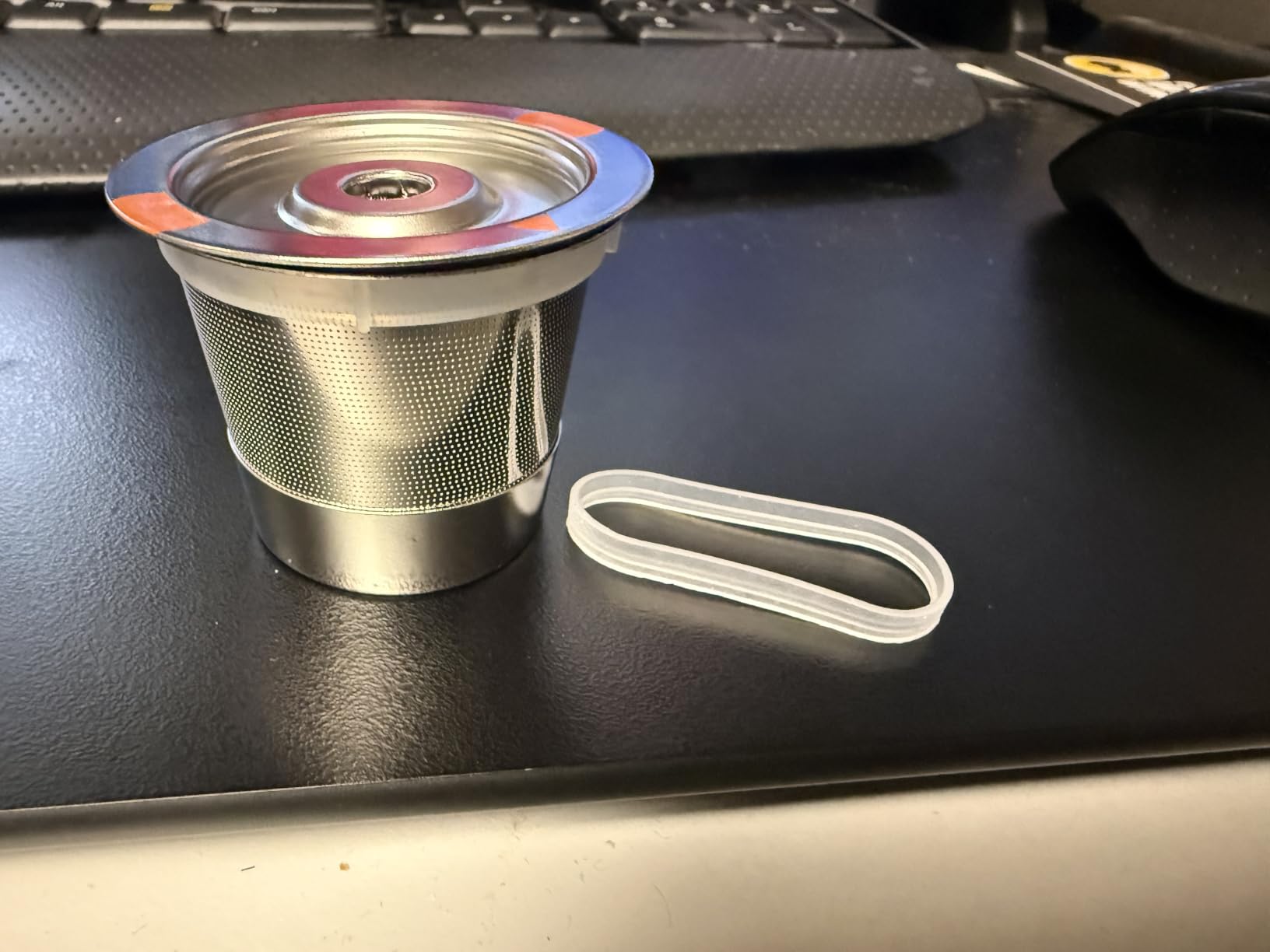Noalto Reusable K Cups and Coffee Pods, Universal Stainless Steel K Cups for Keurig 2.0 and 1.0 Coffee Makers Machine (2 Pack) customer photo 1