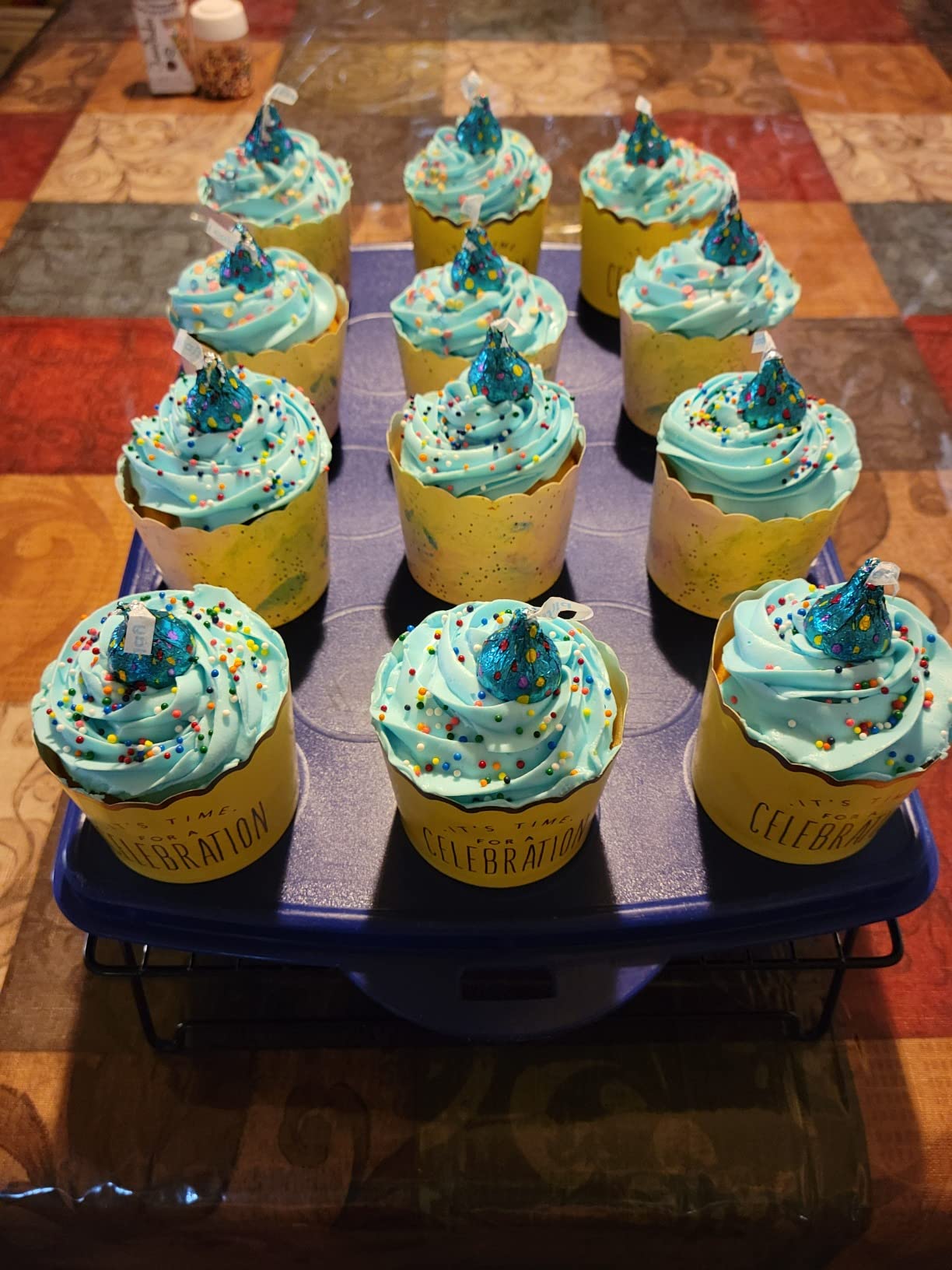 KitchenAid 6 Speed Hand Mixer with Flex Edge Beaters, KHM6118, Ice Blue customer photo 2