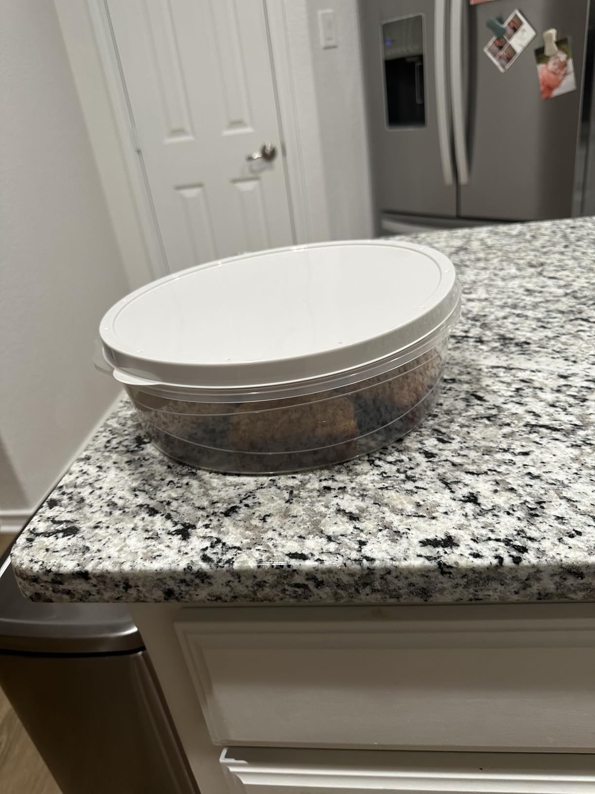 Evelots Pie Container with Lid, 2-Pack, 11-Inch, Clear, BPA-Free customer photo 1