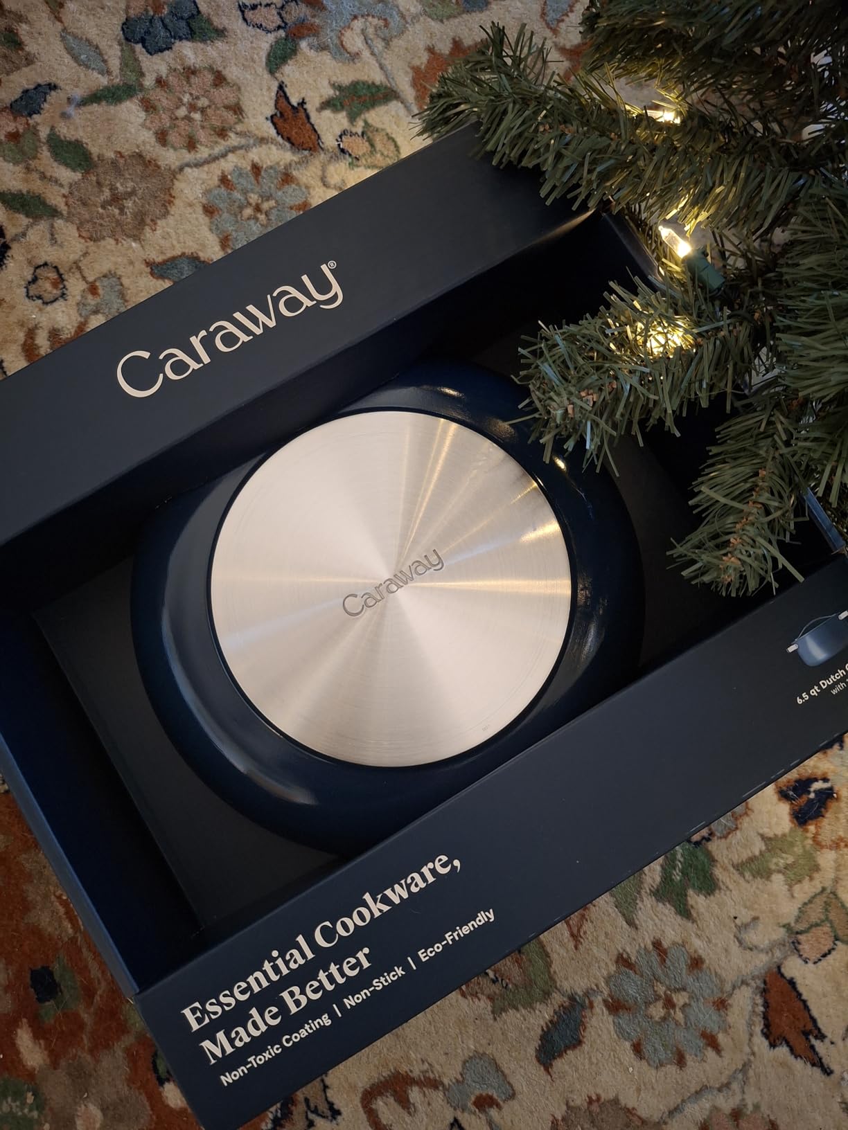 Caraway Nonstick Ceramic Dutch Oven Pot with Lid (6.5 qt, 10.5