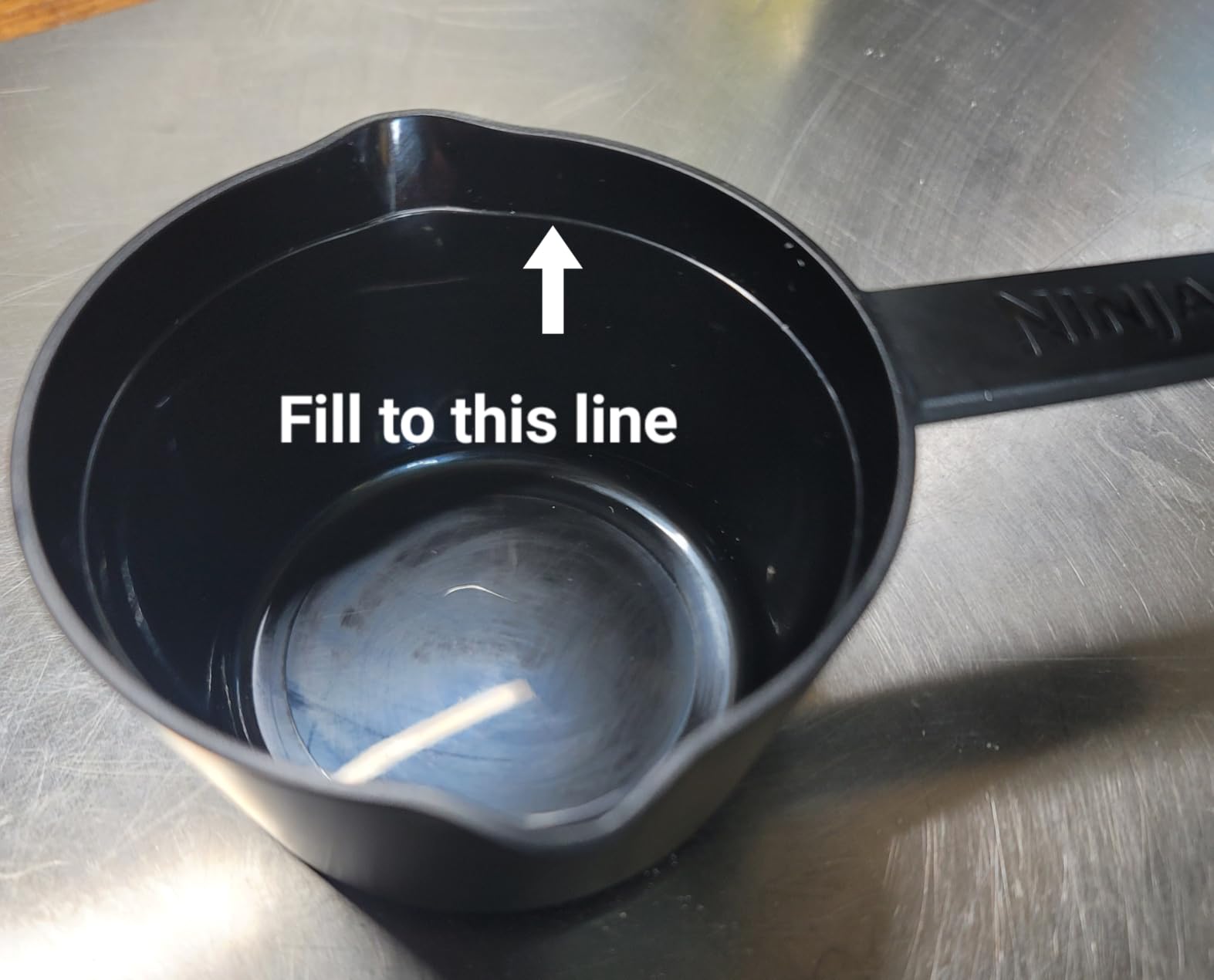 Ninja Belgian Waffle Maker Pro | Vertical Design | 5 Shade Settings with Precision-Pour Cup & Chef-curated Recipe Guide | Black & Silver | BW1001 customer photo 1