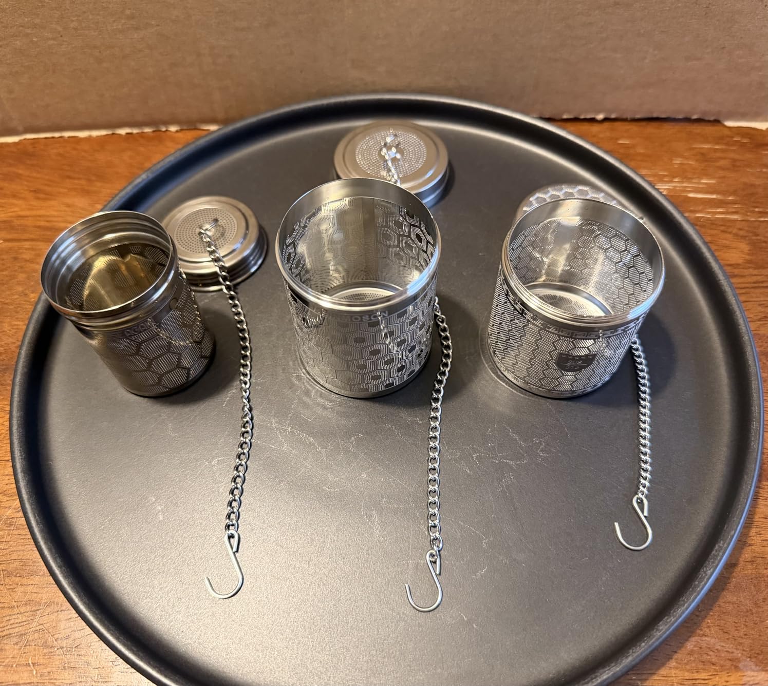 Reinmoson Extra Fine Mesh Tea Infuser for Loose Leaf Tea Steeper 1.5”x2.2” customer photo 1