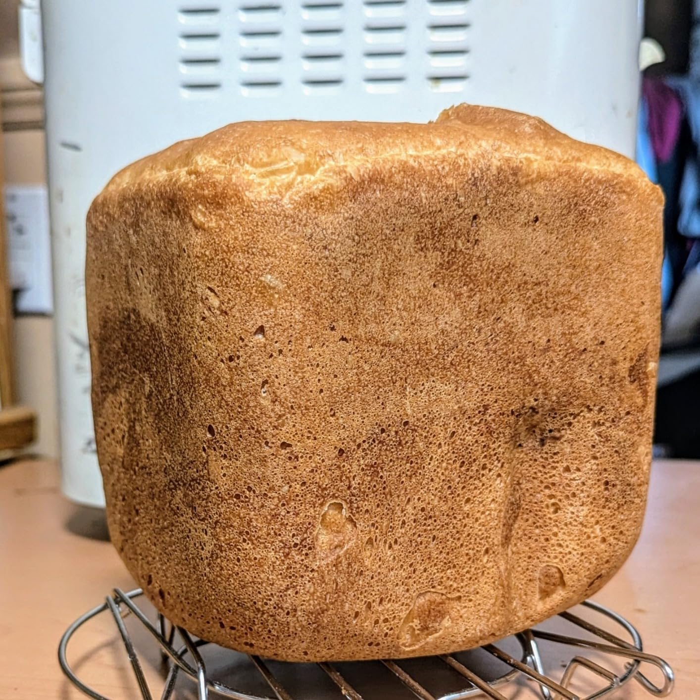 Panasonic Automatic Bread Maker SD-R2550, 20 Presets, Raisin Nut Dispenser customer photo 1