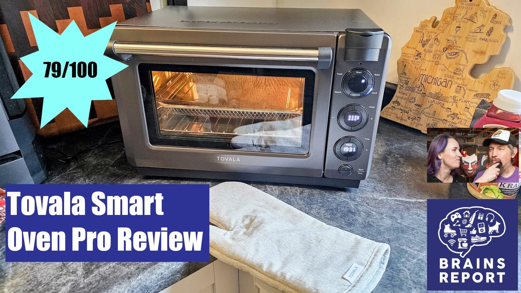 Tovala Smart Oven Pro, 6-in-1 Countertop Convection Oven - Steam, Toast, Air Fry, Bake, Broil, and Reheat - Smartphone Control Steam & Air Fryer Oven Combo customer photo 1