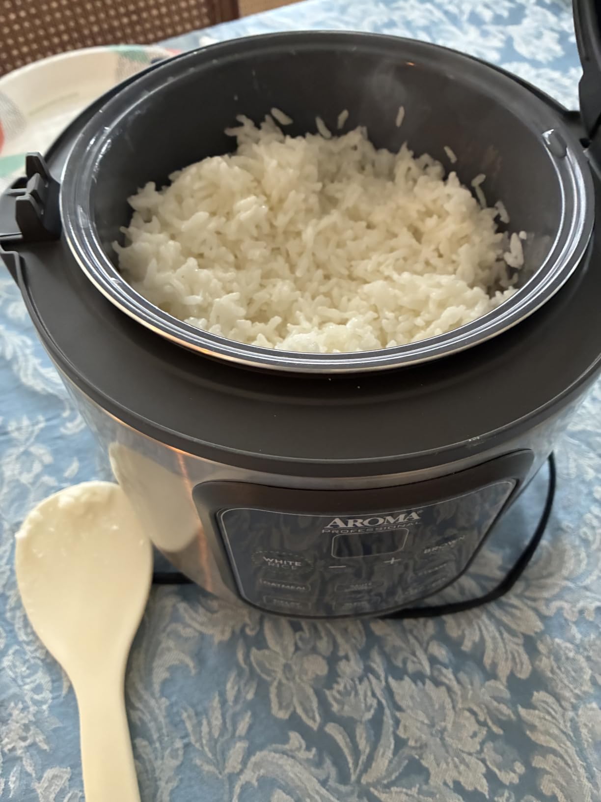 AROMA Professional Digital Rice Cooker, Multicooker, 4-Cup (Uncooked) / 8-Cup (Cooked), Steamer, Slow Cooker, Grain Cooker, 2Qt, Stainless Steel Exterior, ARC-994SG customer photo 1