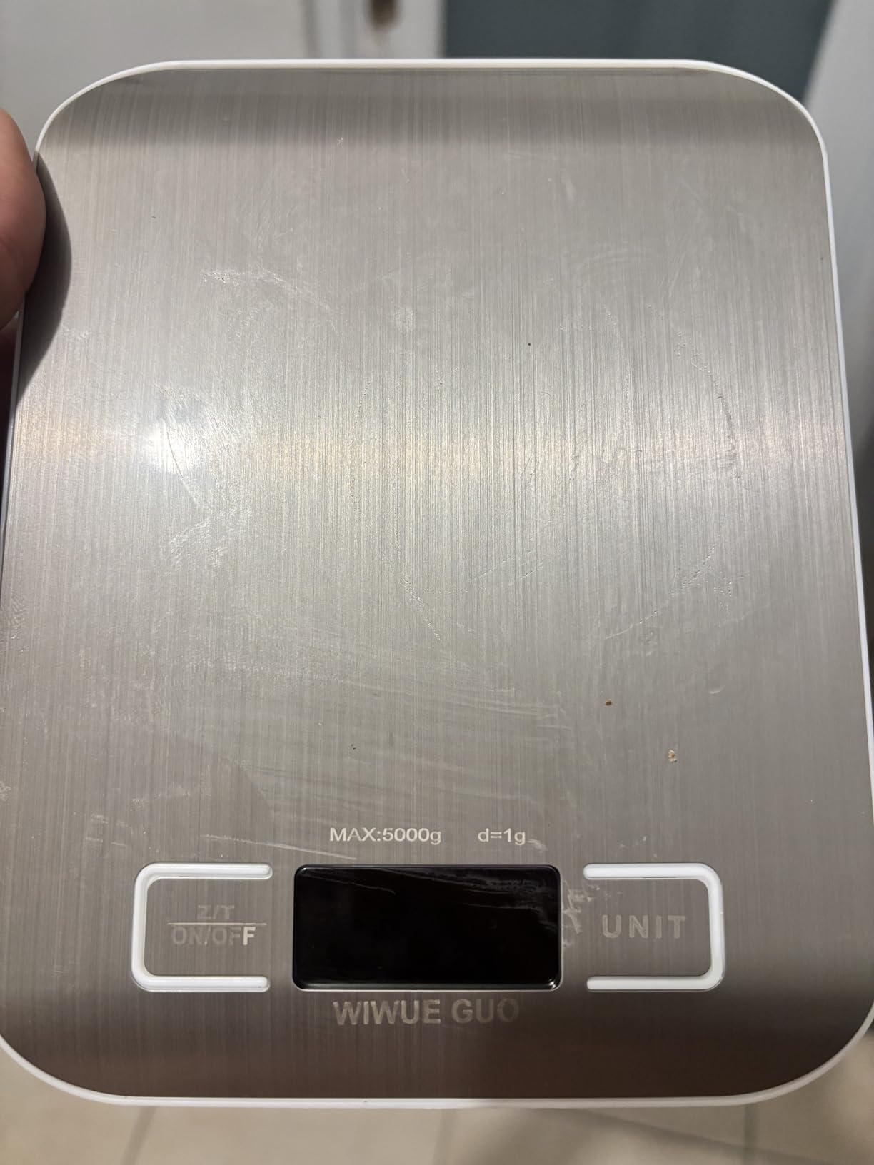 Food Scale, Kitchen Scale, Weight Scale Grams and Ounces | Weight Scale Grams and Ounces, For Weight Loss, Baking, Cooking, Keto and Meal Prep, LCD Display, 304 Stainless Steel customer photo 1