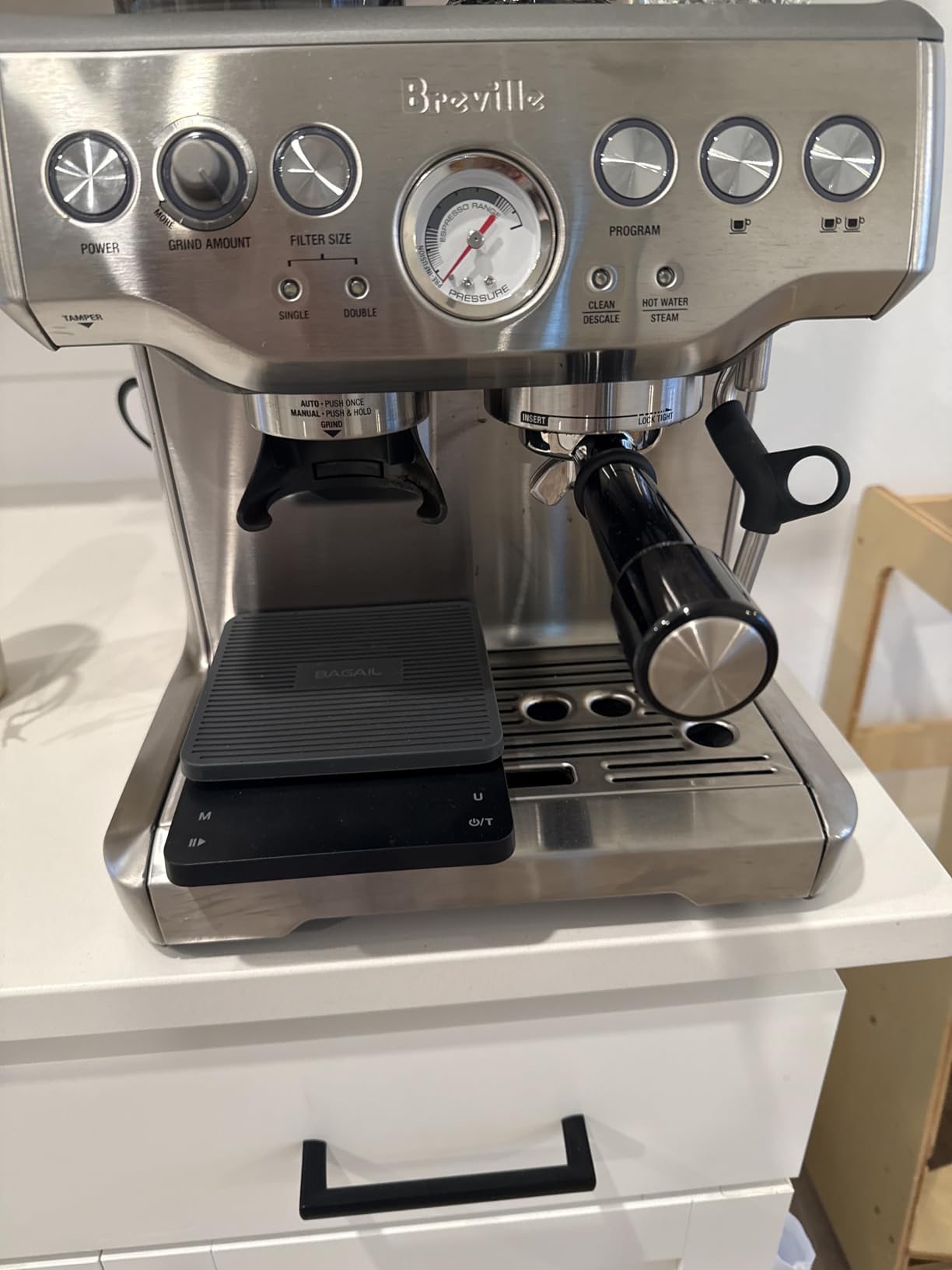 BAGAIL Coffee Scale with Timer, 0.1g/3kg Precision | For Drip Espresso & Pour Over, Rechargeable, Clear LED Display, Auto Tare, Waterproof Silicone Cover, Charging Cable Included customer photo 2