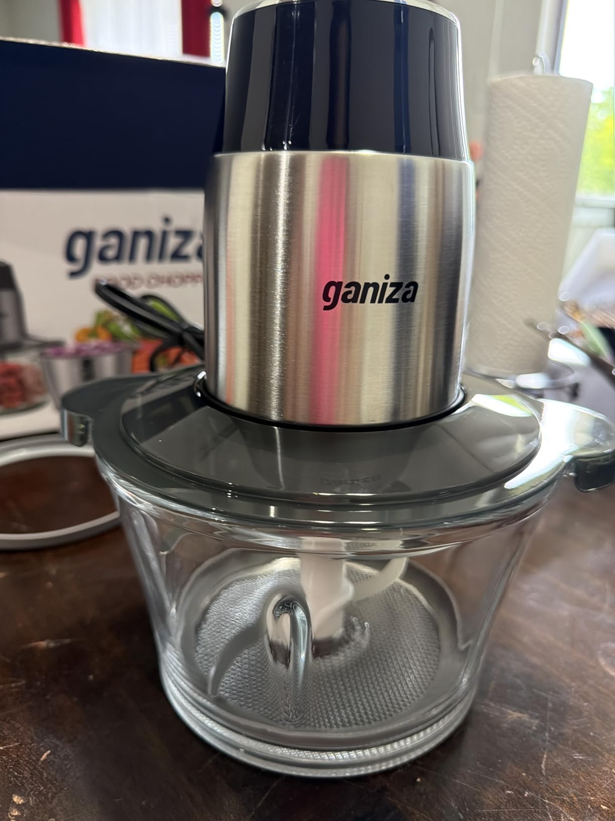 Ganiza Food Processors with 2 Bowls, 450W Meat Grinder Vegetable Chopper customer photo 2