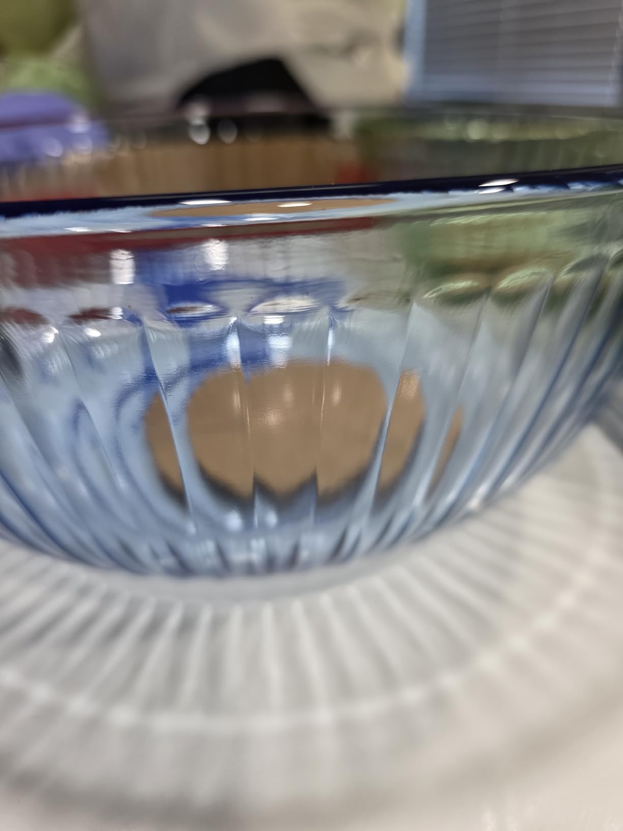 Pyrex Colors Tinted (3-Pack) Sculpted Tinted Glass Mixing Bowls | 1.3, 2.3 & 4.5 QT Nesting Set with Plastic Lids customer photo 1