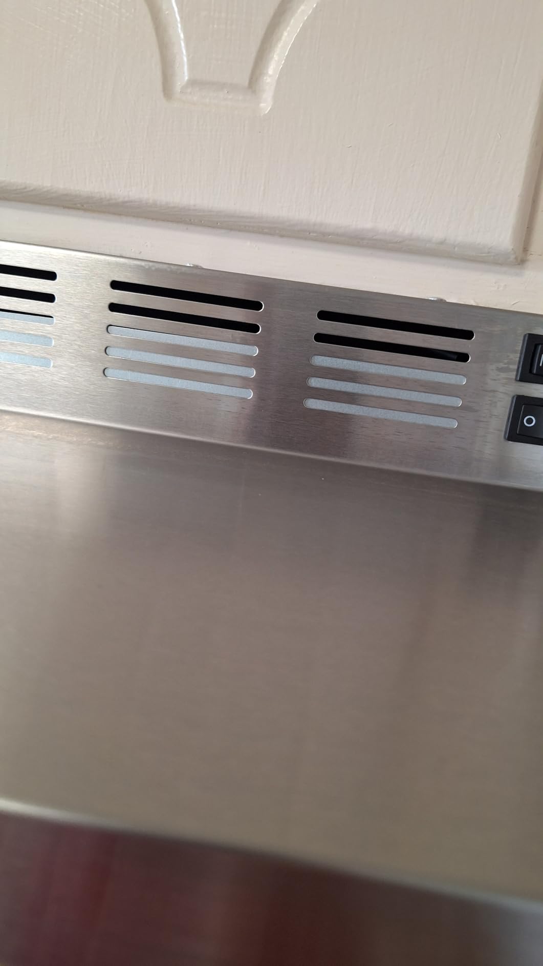 Range Hood 30 inch Under Cabinet, Stainless Steel Kitchen Vent Hood 280CFM, Built-in Kitchen Stove Hood w/Rocker Button Control, Ducted/Ductless Convertible Duct, 2 Speeds Fan, Bright LED Light customer photo 1