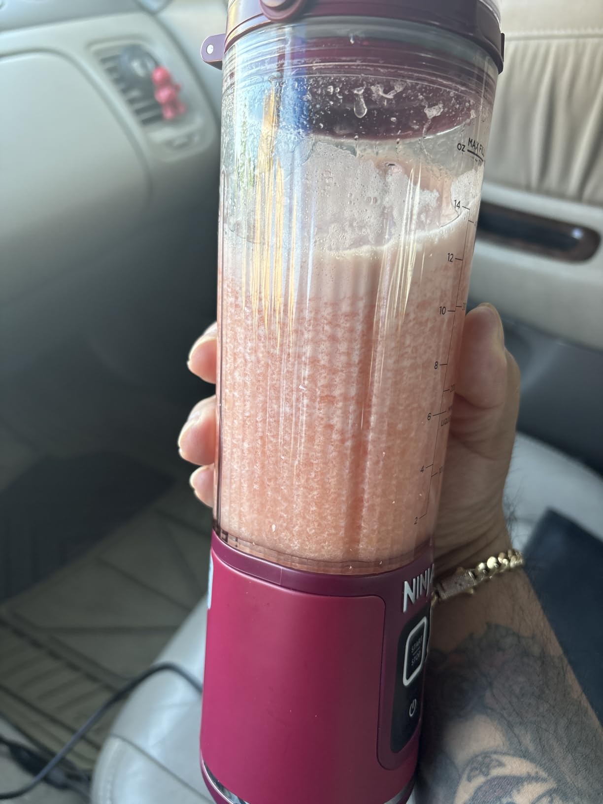 Ninja BC151NV Blast Portable Blender, Cordless, 18oz Vessel, USB-C Rechargeable, Denim Blue customer photo 2